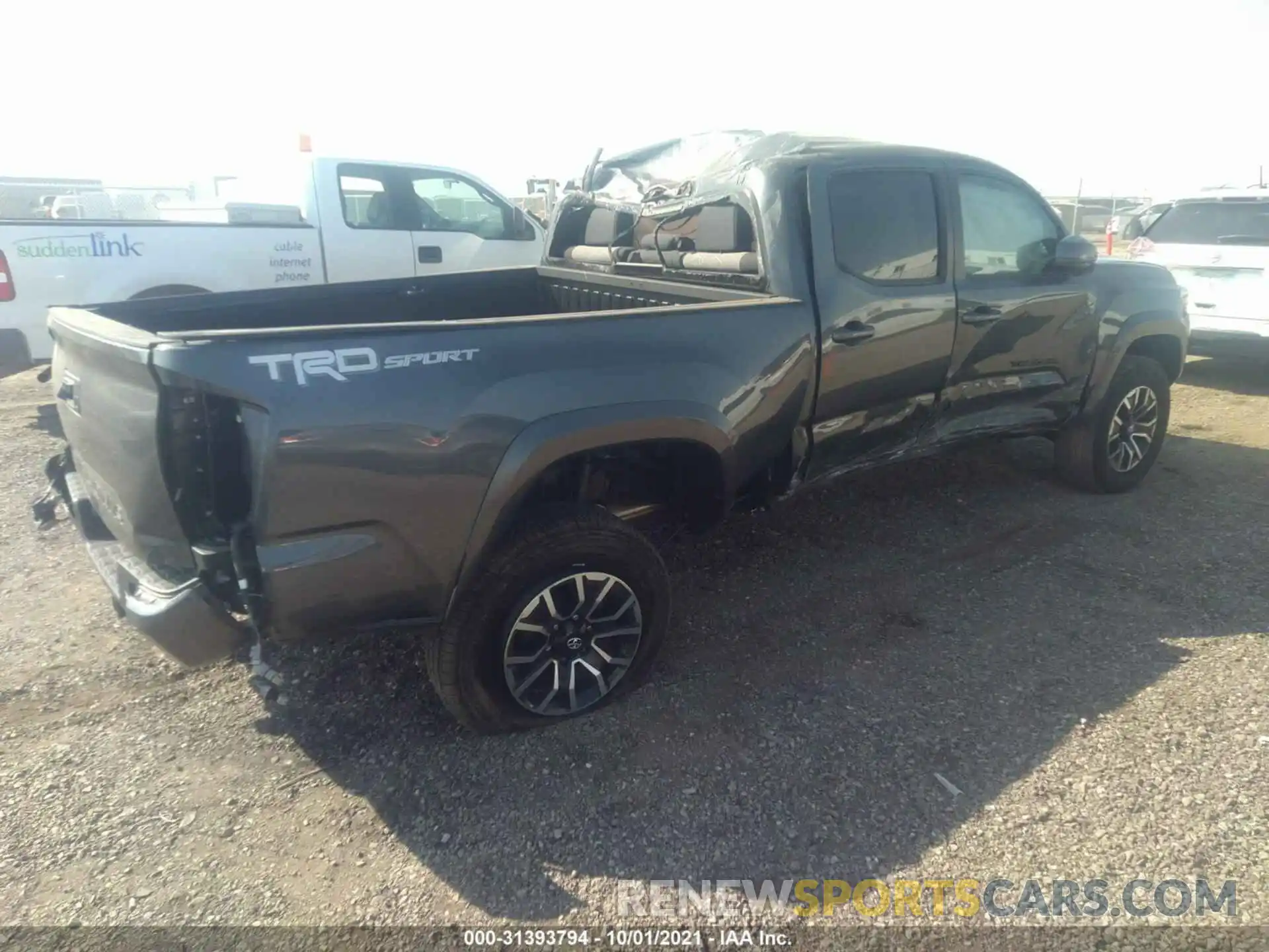 4 Фотография поврежденного автомобиля 3TMBZ5DN5MM029871 TOYOTA TACOMA 2WD 2021