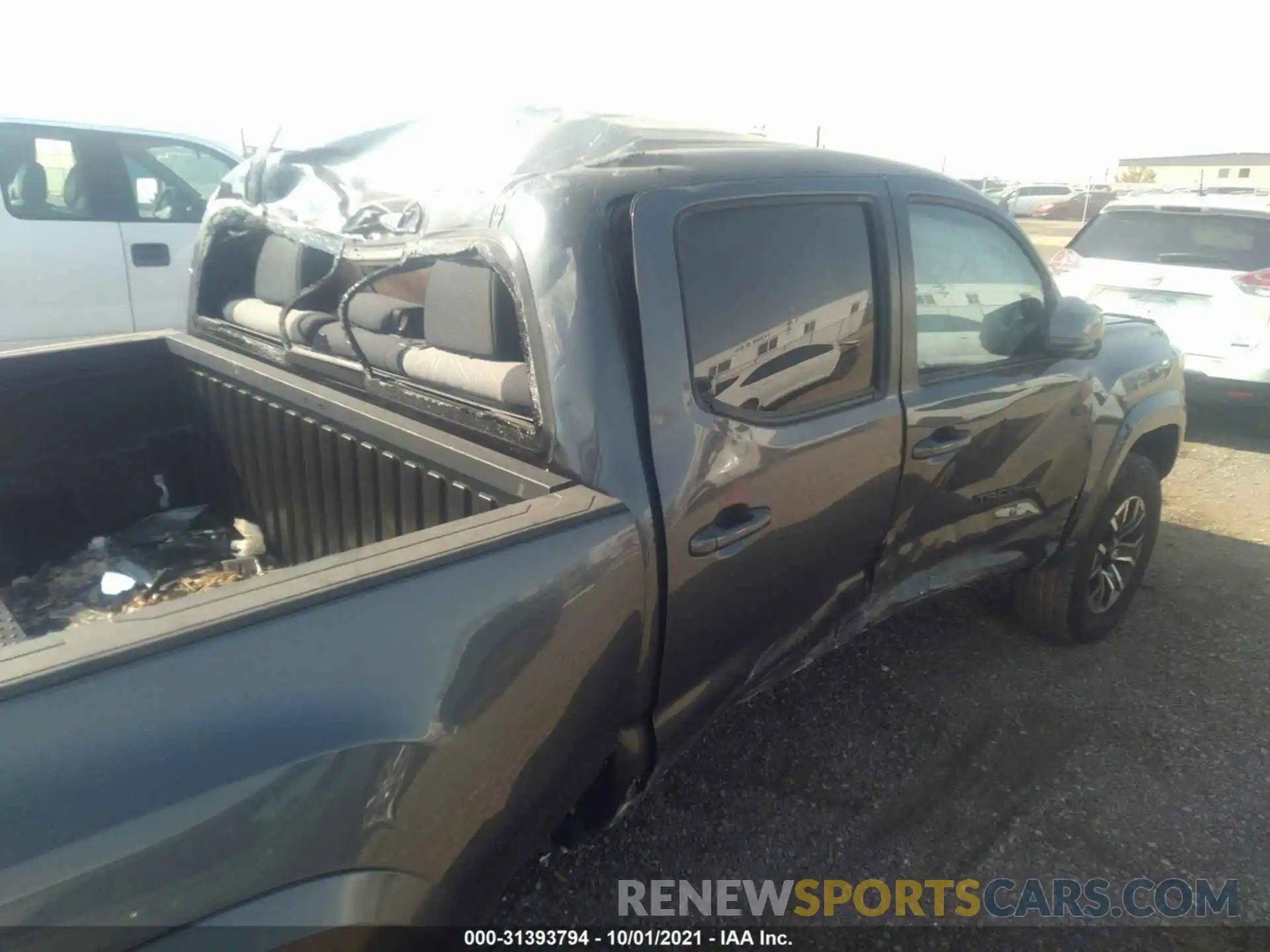 6 Photograph of a damaged car 3TMBZ5DN5MM029871 TOYOTA TACOMA 2WD 2021