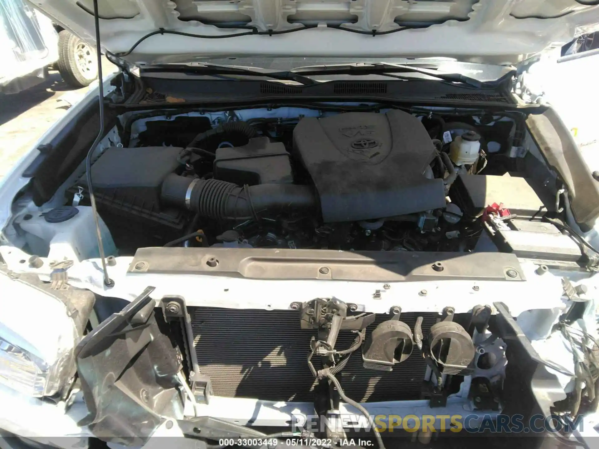 10 Photograph of a damaged car 3TMBZ5DN6MM030656 TOYOTA TACOMA 2WD 2021