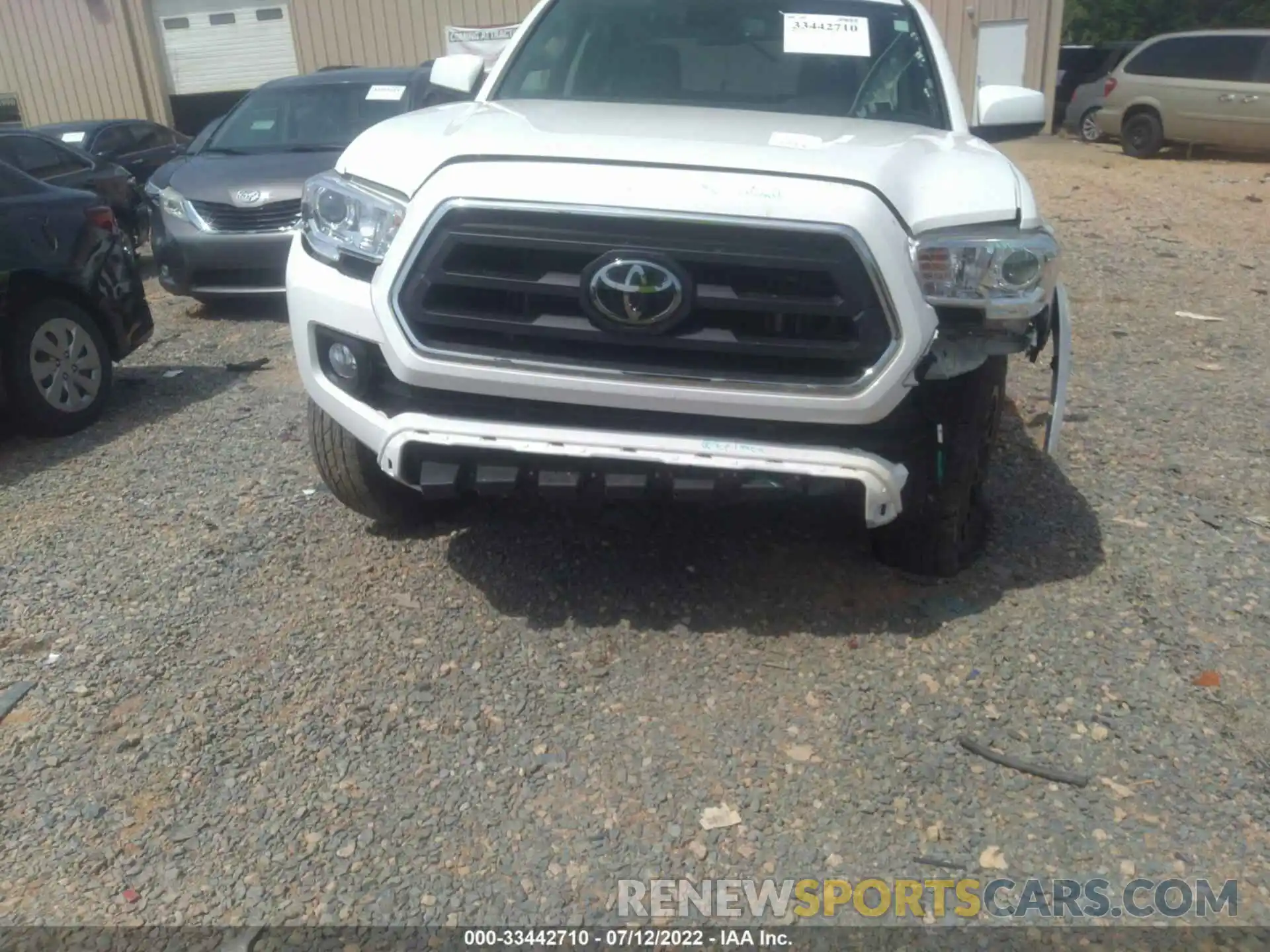 6 Photograph of a damaged car 3TMBZ5DN6MM031161 TOYOTA TACOMA 2WD 2021