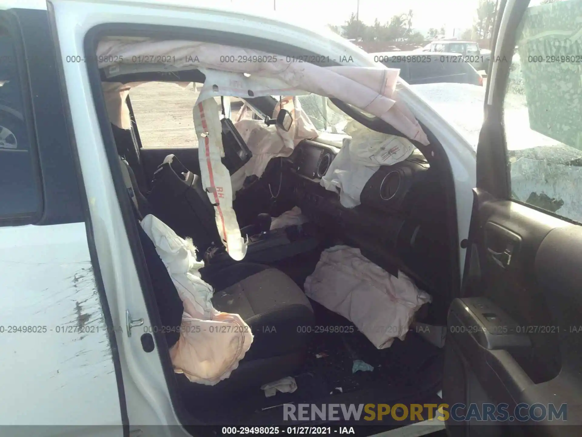 5 Photograph of a damaged car 3TMBZ5DN7MM027944 TOYOTA TACOMA 2WD 2021