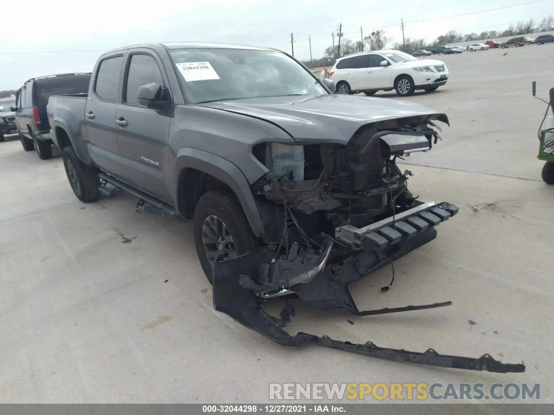 1 Photograph of a damaged car 3TMBZ5DN7MM028348 TOYOTA TACOMA 2WD 2021