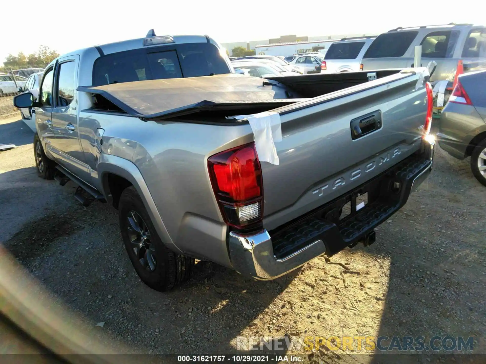 3 Photograph of a damaged car 3TMBZ5DN7MM029158 TOYOTA TACOMA 2WD 2021