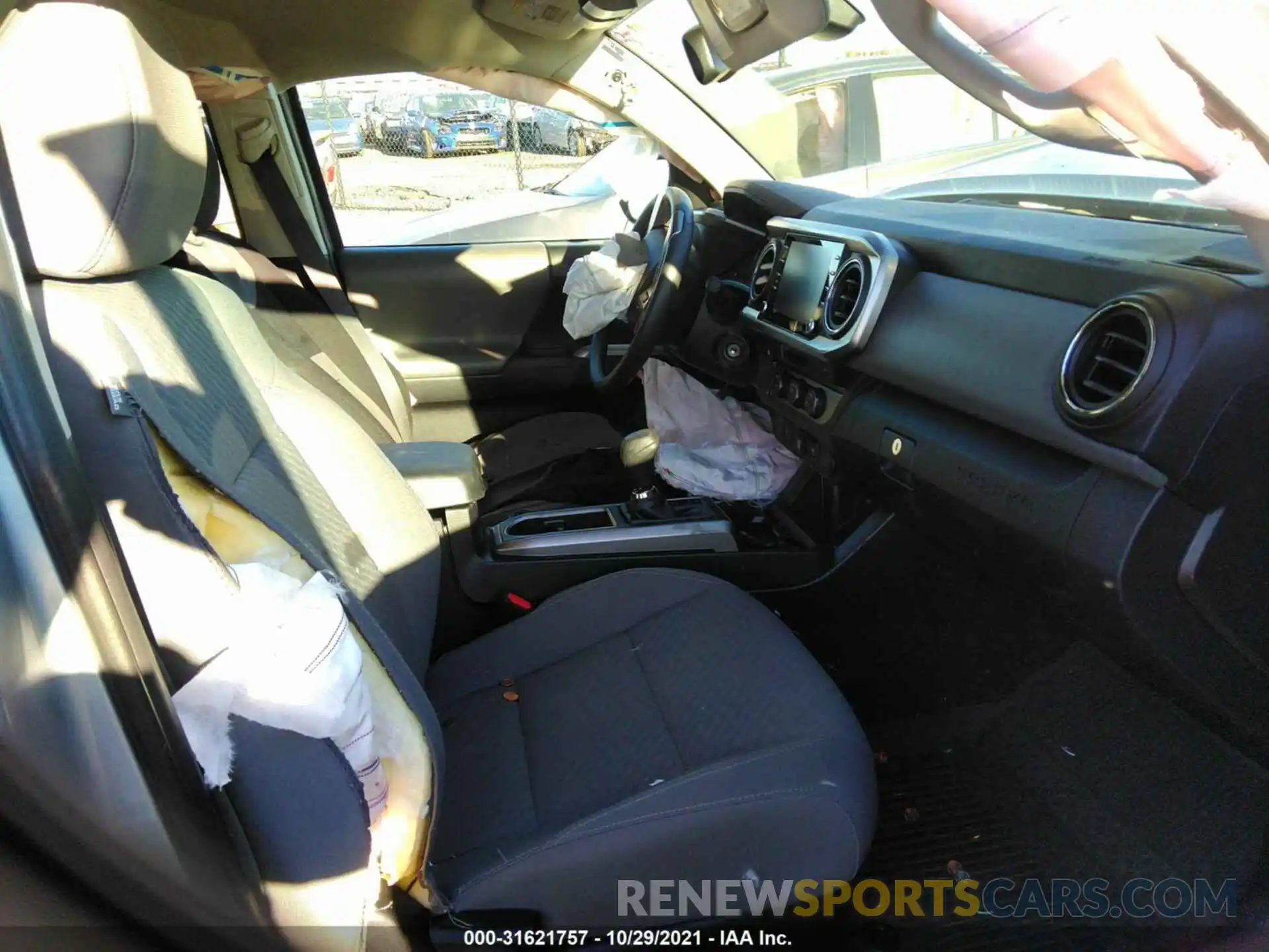 5 Photograph of a damaged car 3TMBZ5DN7MM029158 TOYOTA TACOMA 2WD 2021