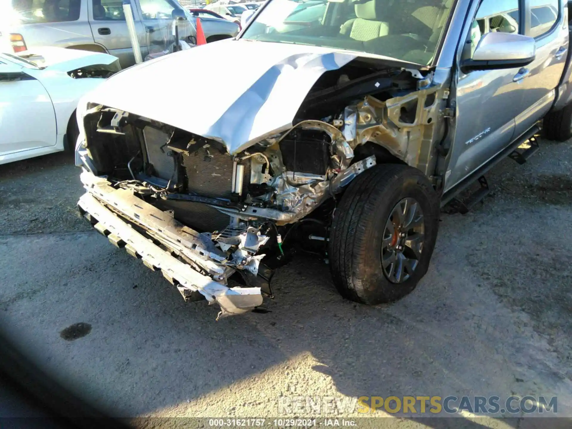 6 Photograph of a damaged car 3TMBZ5DN7MM029158 TOYOTA TACOMA 2WD 2021