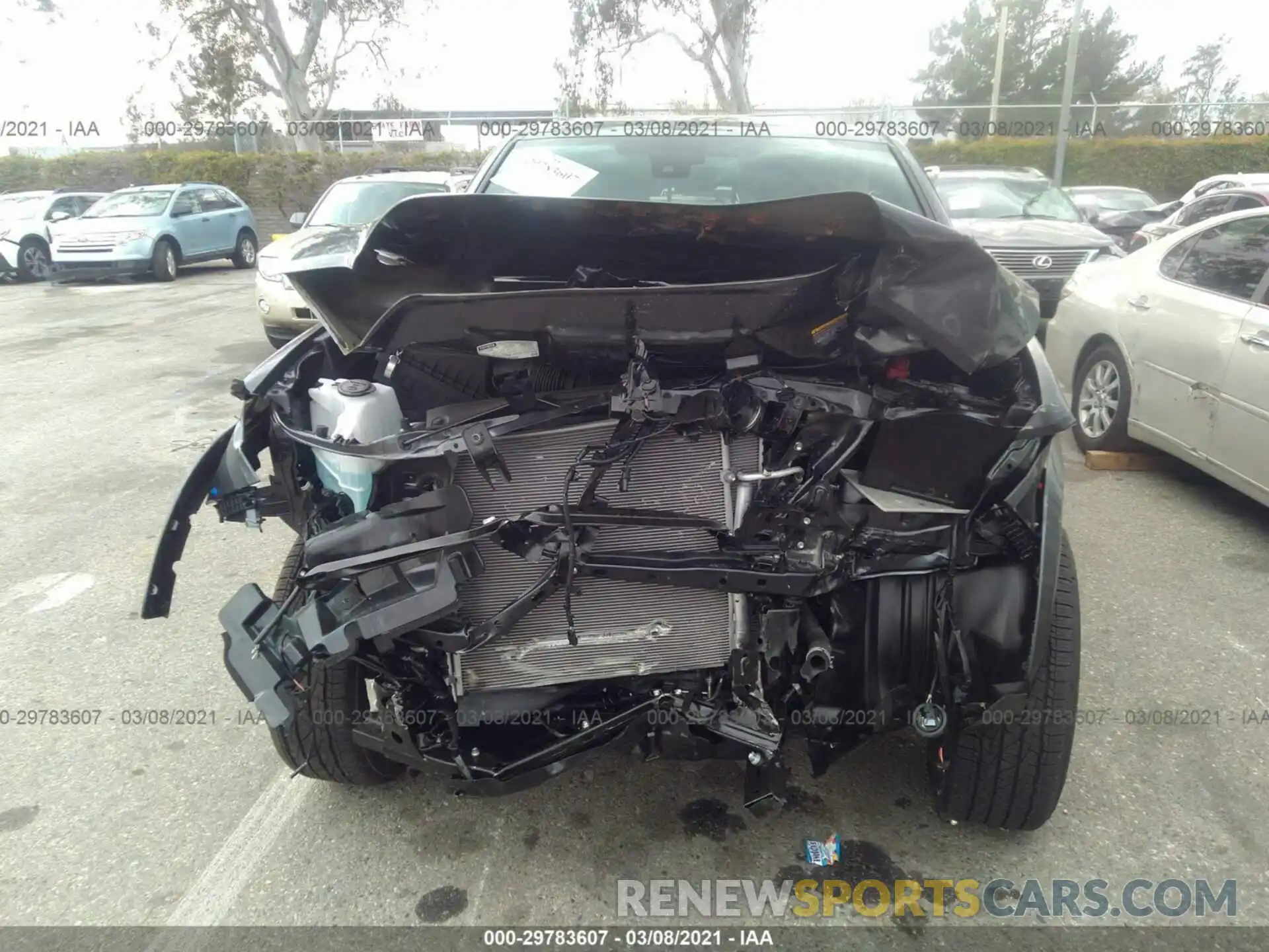 6 Photograph of a damaged car 3TMBZ5DN7MM029175 TOYOTA TACOMA 2WD 2021