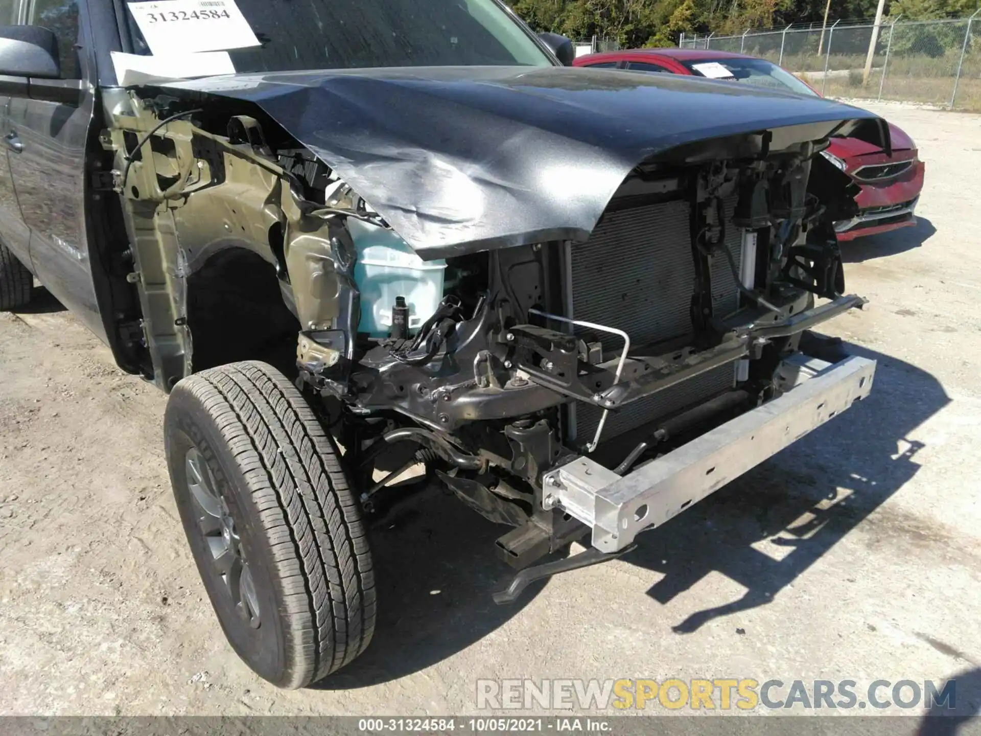 6 Photograph of a damaged car 3TMBZ5DN7MM030214 TOYOTA TACOMA 2WD 2021