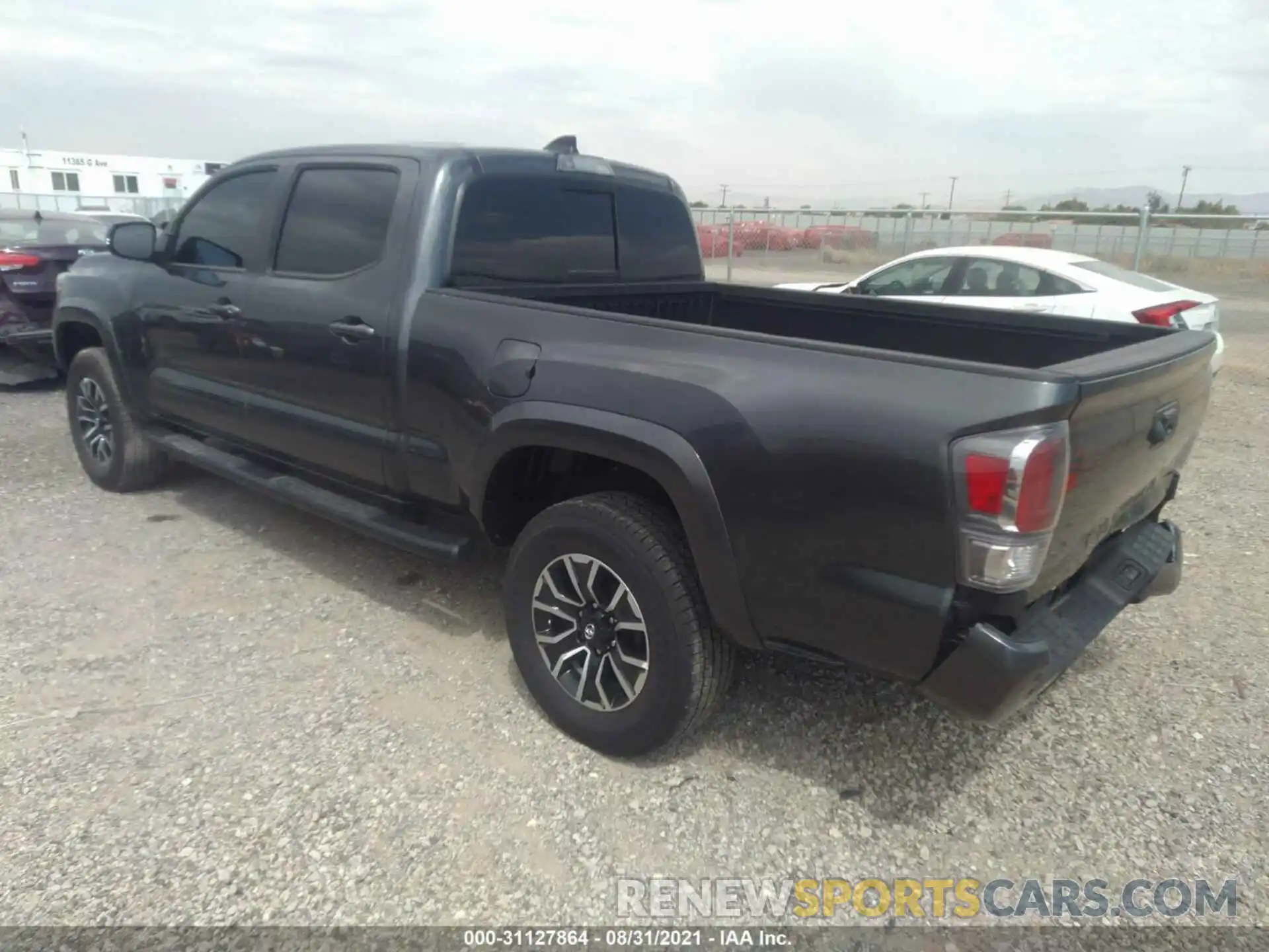 3 Photograph of a damaged car 3TMBZ5DN7MM030312 TOYOTA TACOMA 2WD 2021