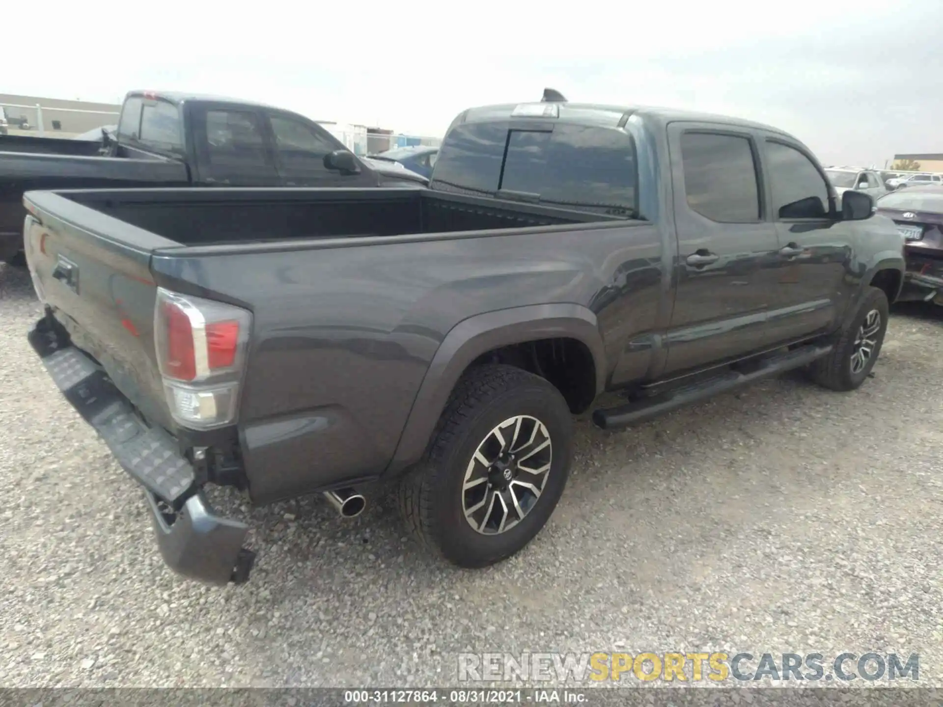 4 Photograph of a damaged car 3TMBZ5DN7MM030312 TOYOTA TACOMA 2WD 2021