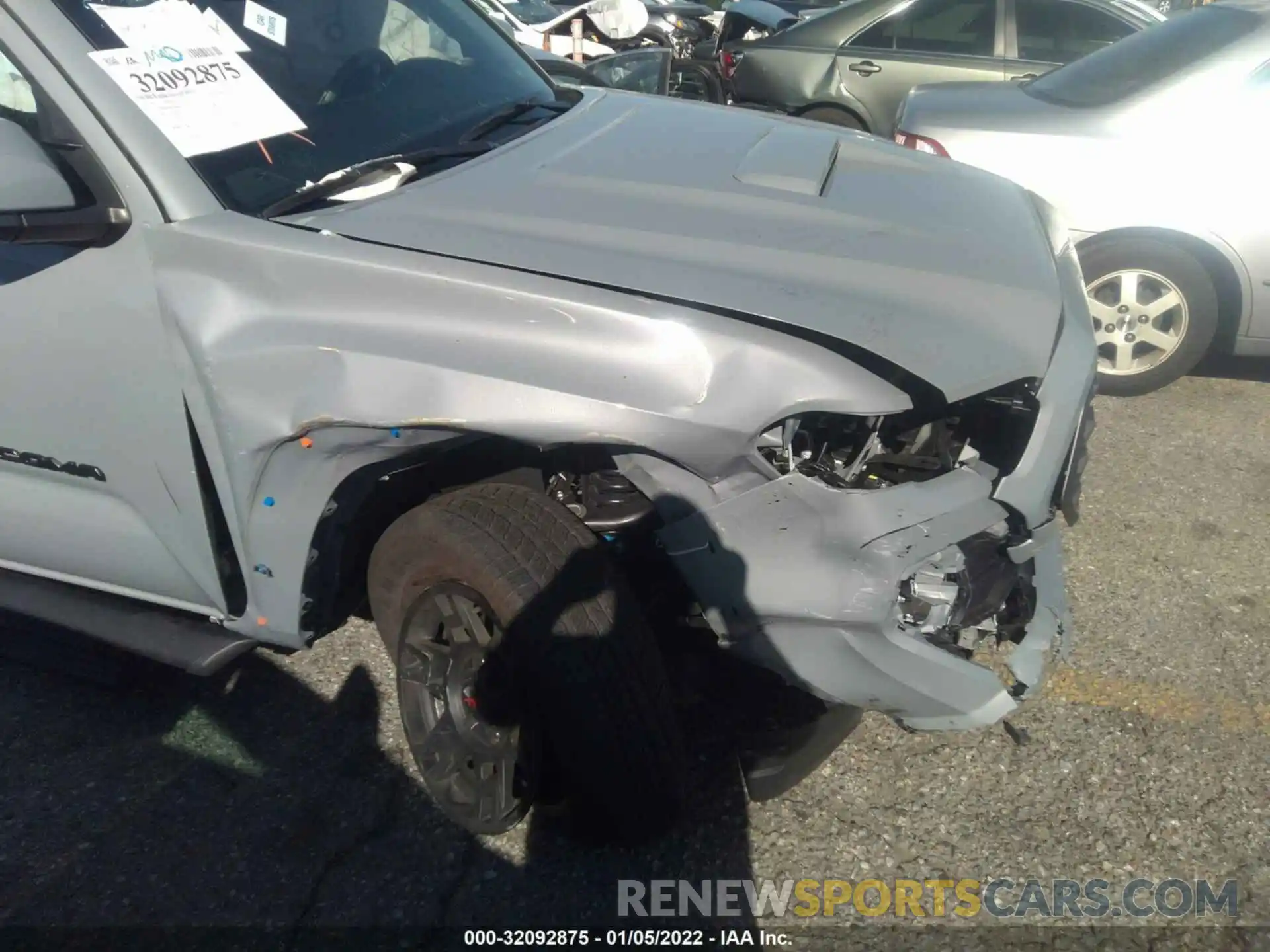 6 Photograph of a damaged car 3TMBZ5DN7MM031136 TOYOTA TACOMA 2WD 2021