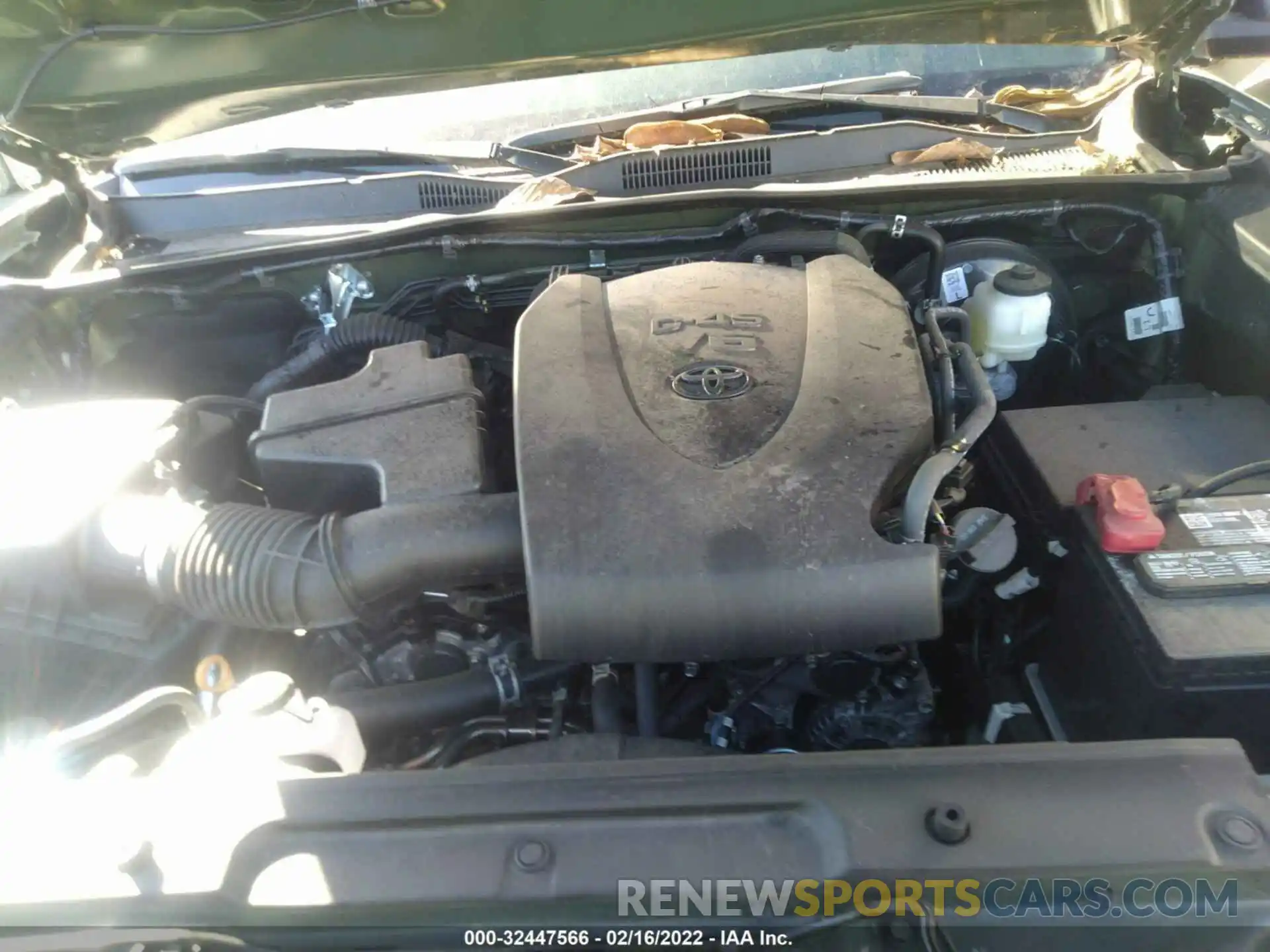 10 Photograph of a damaged car 3TMBZ5DN7MM031945 TOYOTA TACOMA 2WD 2021