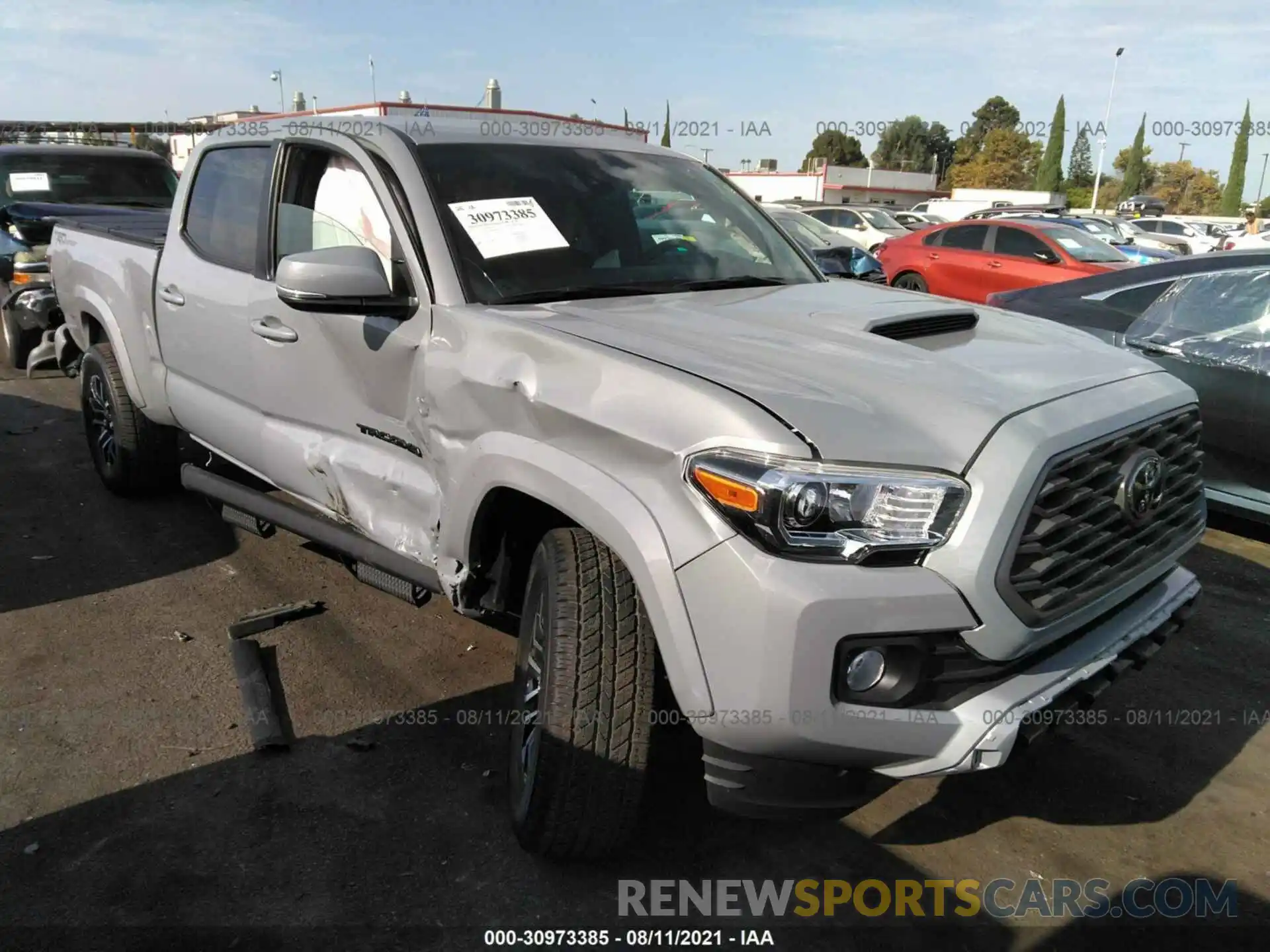 1 Фотография поврежденного автомобиля 3TMBZ5DN8MM028049 TOYOTA TACOMA 2WD 2021