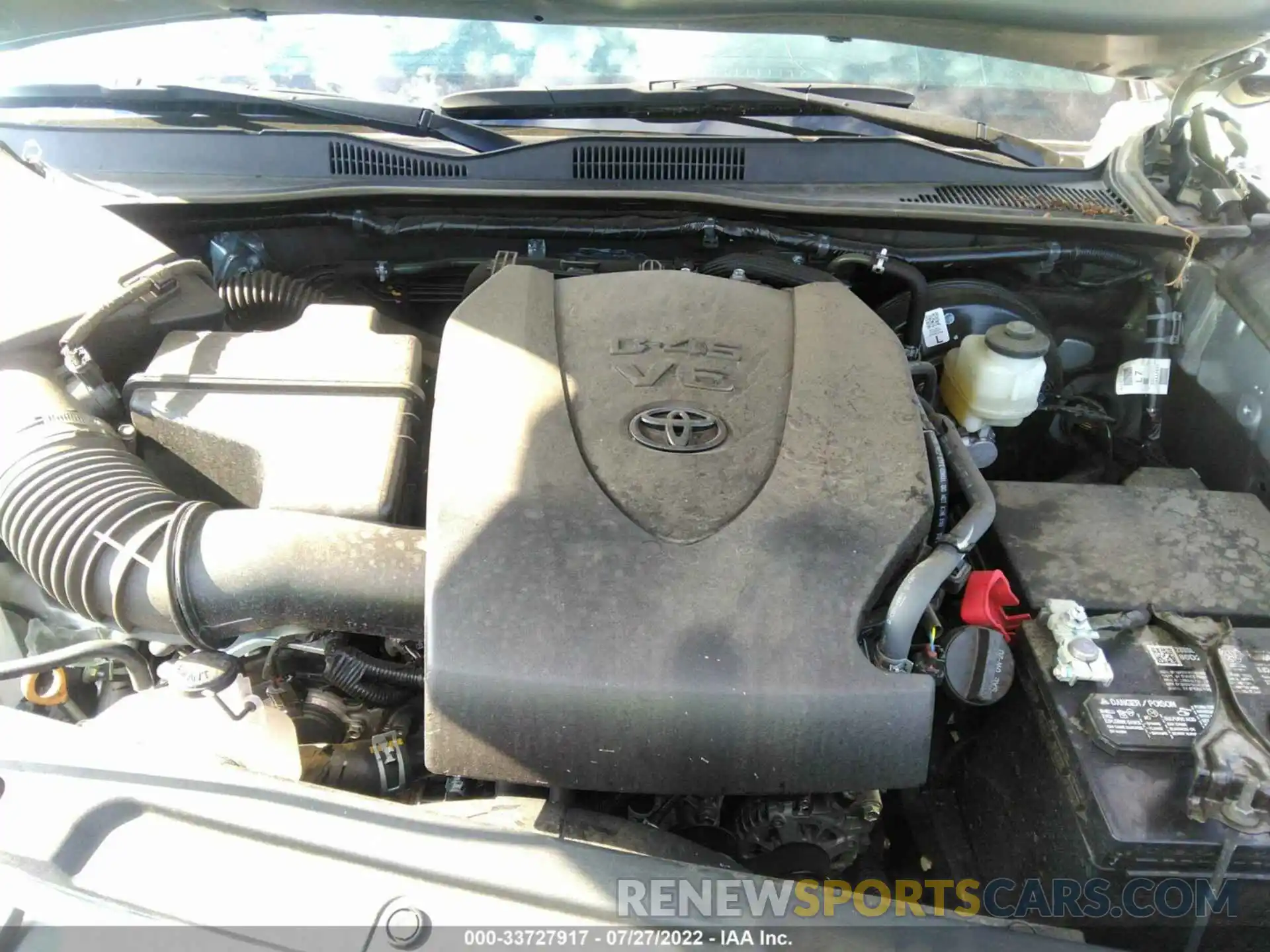 10 Photograph of a damaged car 3TMBZ5DN8MM028150 TOYOTA TACOMA 2WD 2021