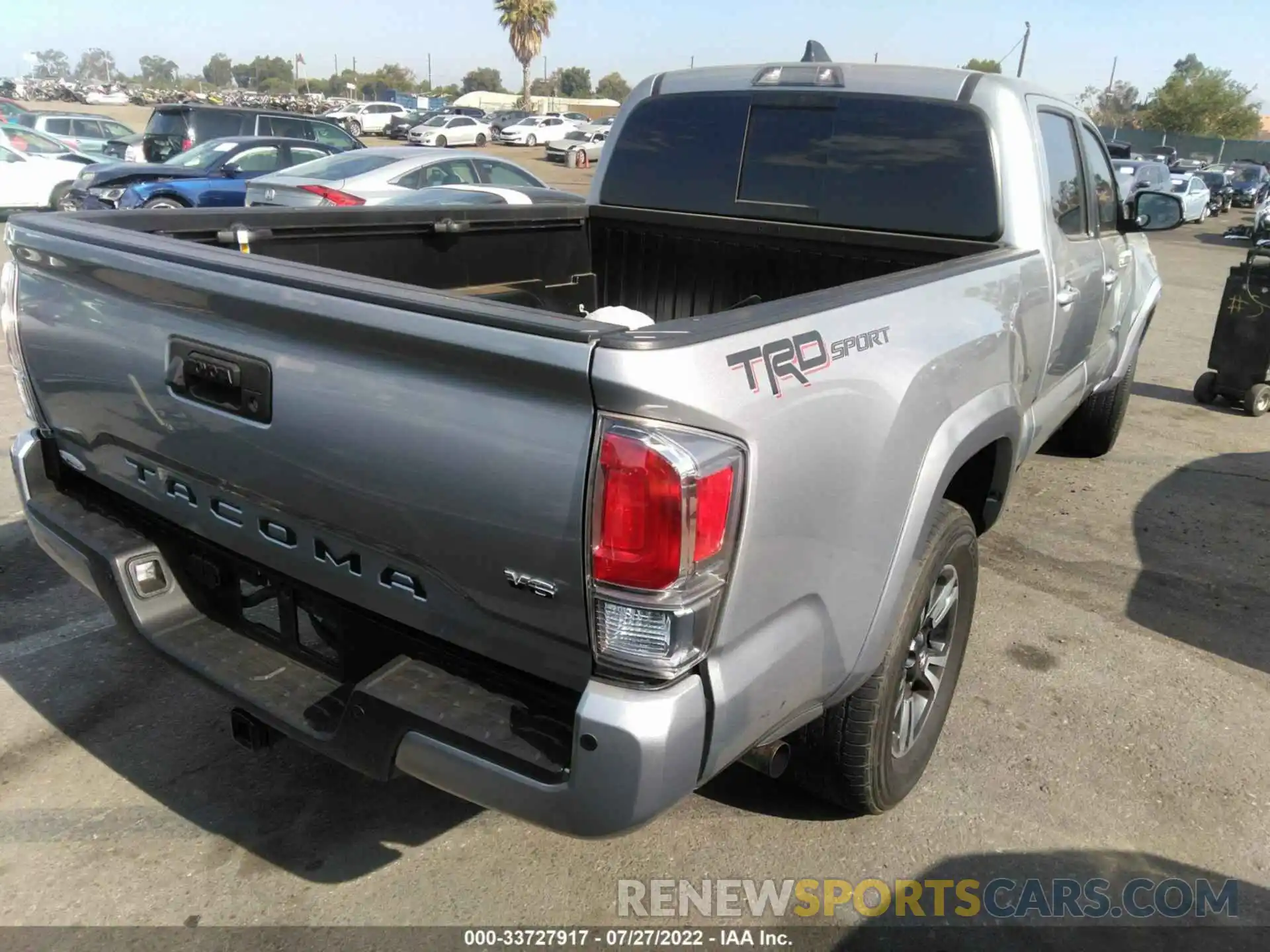 4 Photograph of a damaged car 3TMBZ5DN8MM028150 TOYOTA TACOMA 2WD 2021