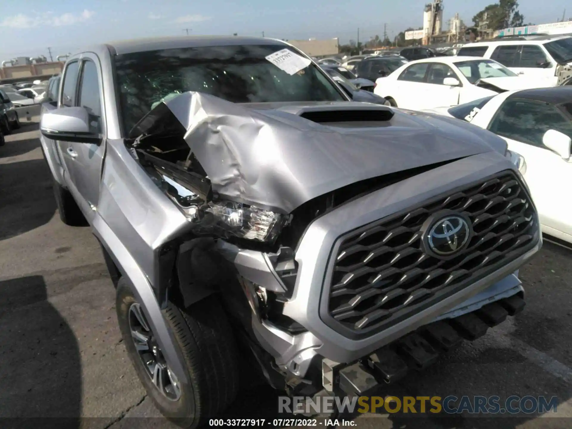 6 Photograph of a damaged car 3TMBZ5DN8MM028150 TOYOTA TACOMA 2WD 2021