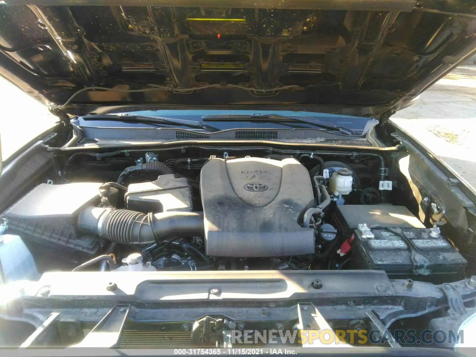 10 Photograph of a damaged car 3TMBZ5DN8MM028374 TOYOTA TACOMA 2WD 2021