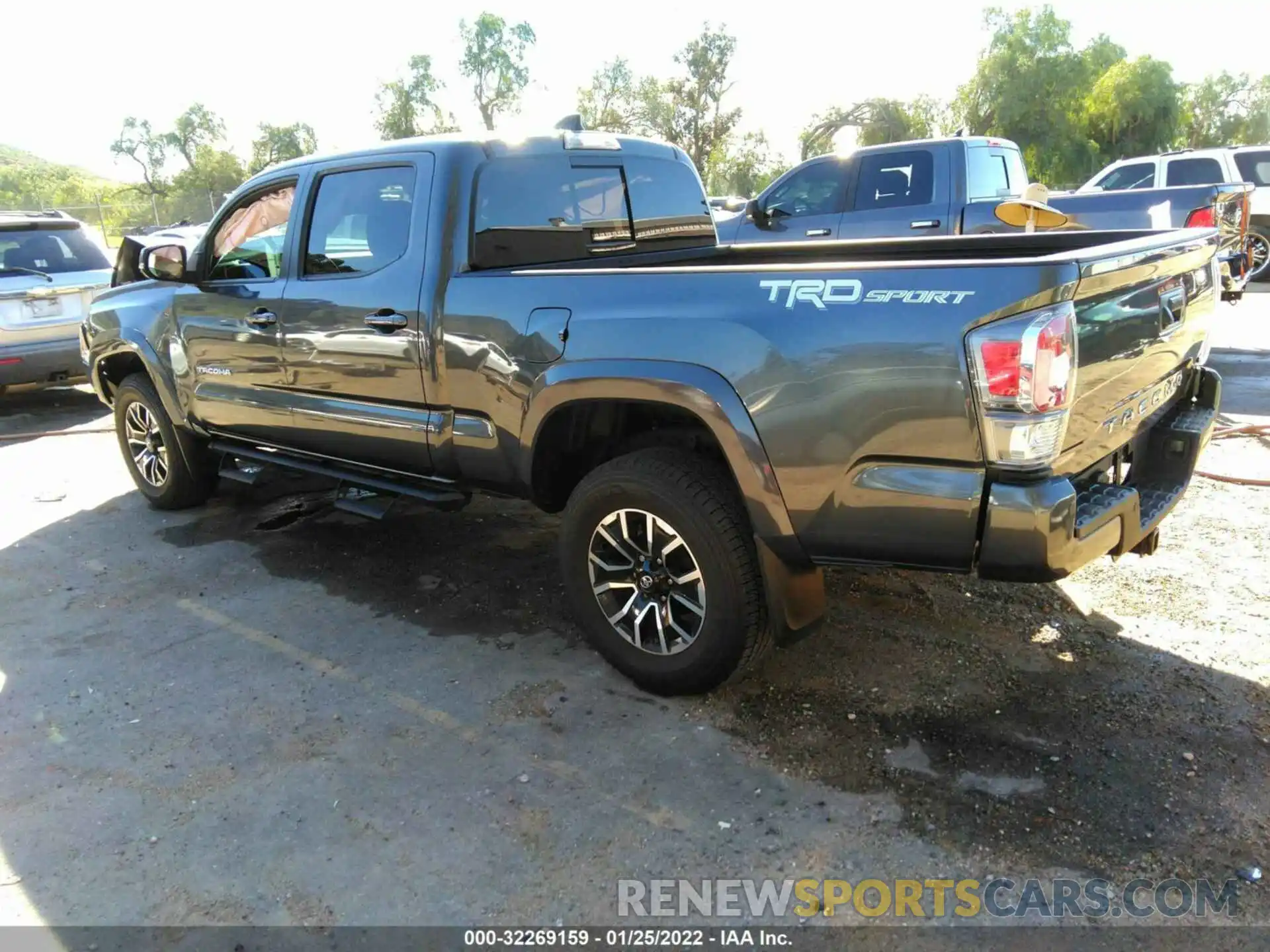 3 Фотография поврежденного автомобиля 3TMBZ5DNXMM027601 TOYOTA TACOMA 2WD 2021