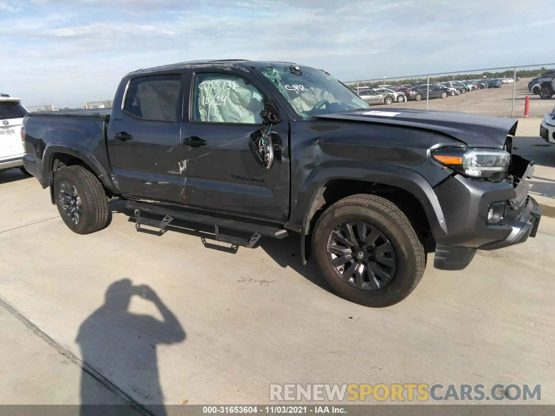 1 Photograph of a damaged car 3TMEZ5CN2MM147228 TOYOTA TACOMA 2WD 2021