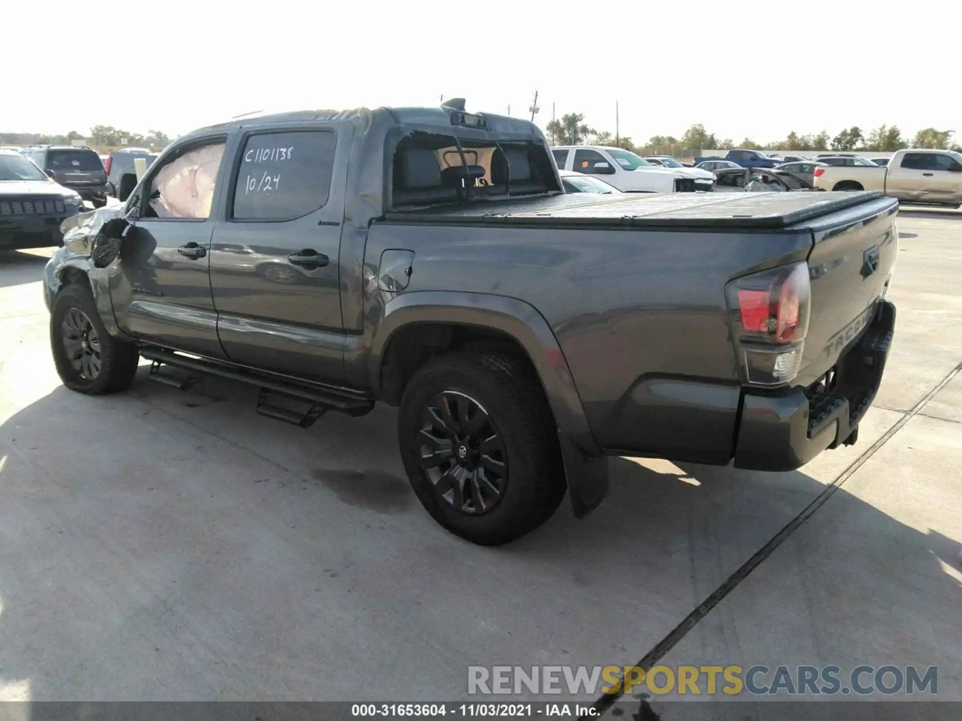 3 Photograph of a damaged car 3TMEZ5CN2MM147228 TOYOTA TACOMA 2WD 2021