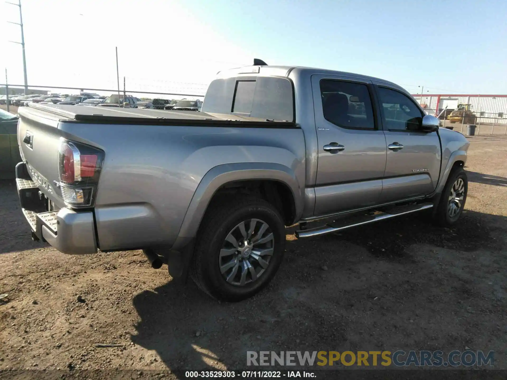 4 Фотография поврежденного автомобиля 3TMEZ5CN2MM155300 TOYOTA TACOMA 2WD 2021