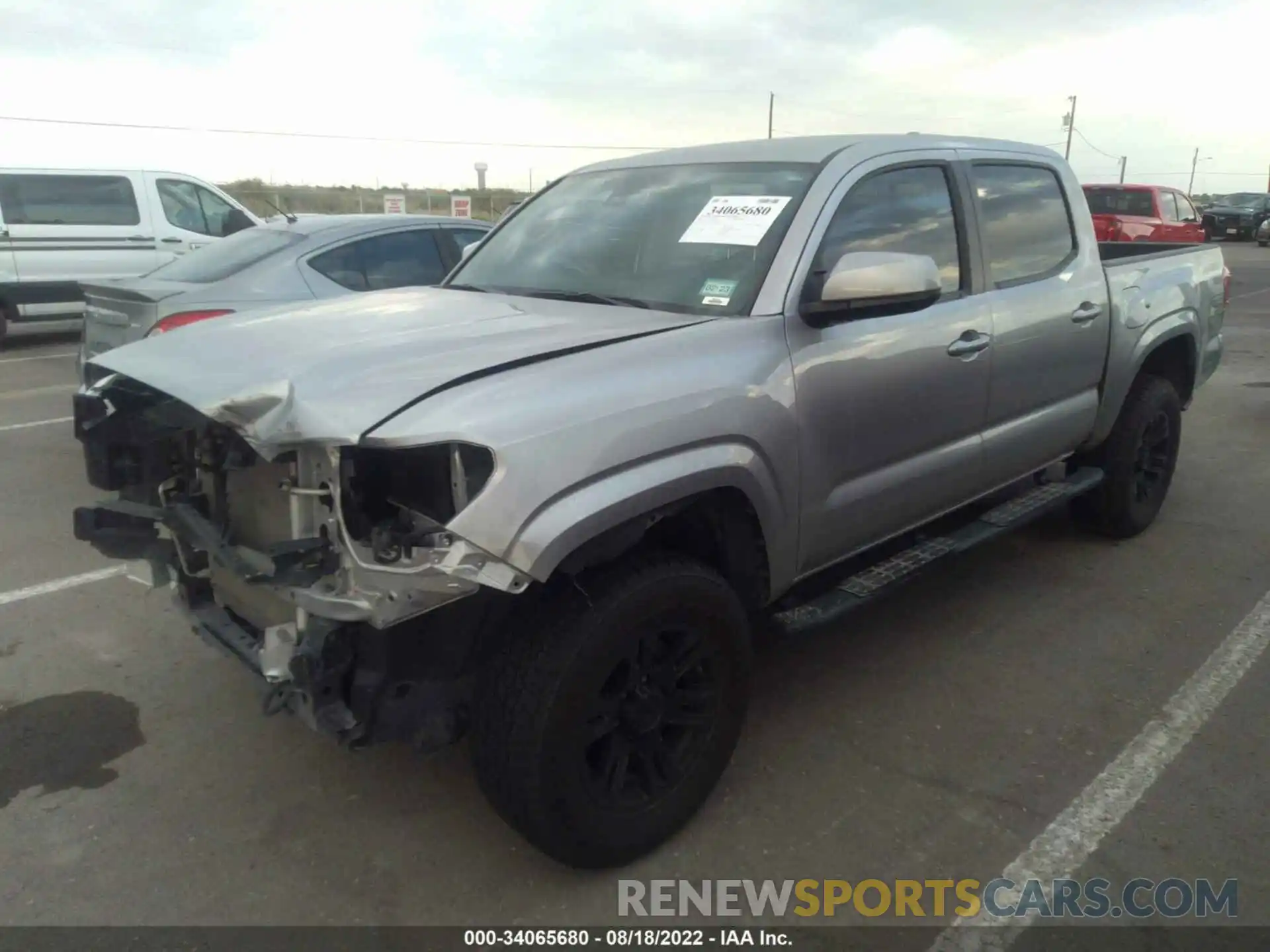 2 Фотография поврежденного автомобиля 3TYAX5GN0MT012851 TOYOTA TACOMA 2WD 2021