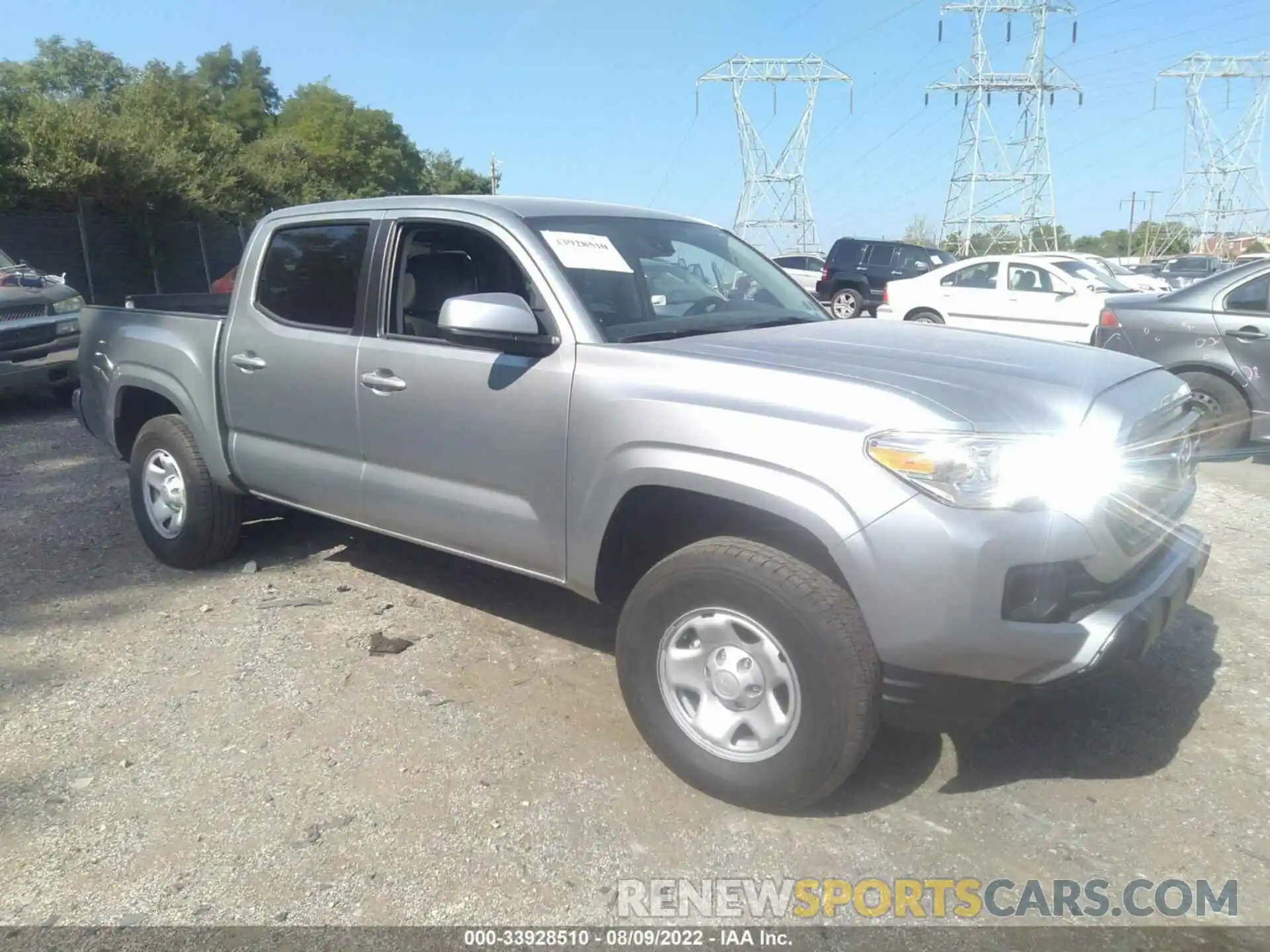 1 Photograph of a damaged car 3TYAX5GN0MT029083 TOYOTA TACOMA 2WD 2021