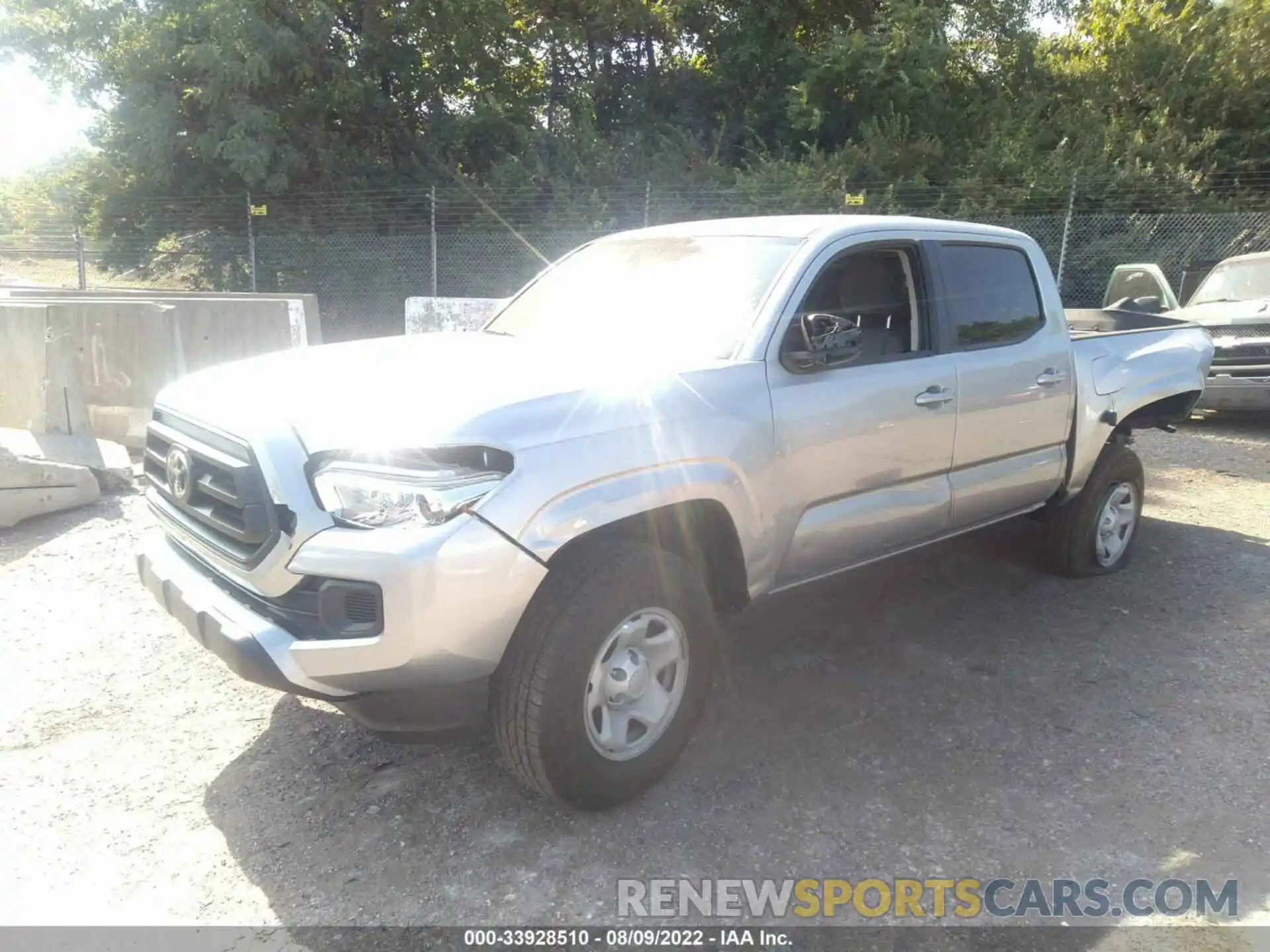 2 Photograph of a damaged car 3TYAX5GN0MT029083 TOYOTA TACOMA 2WD 2021