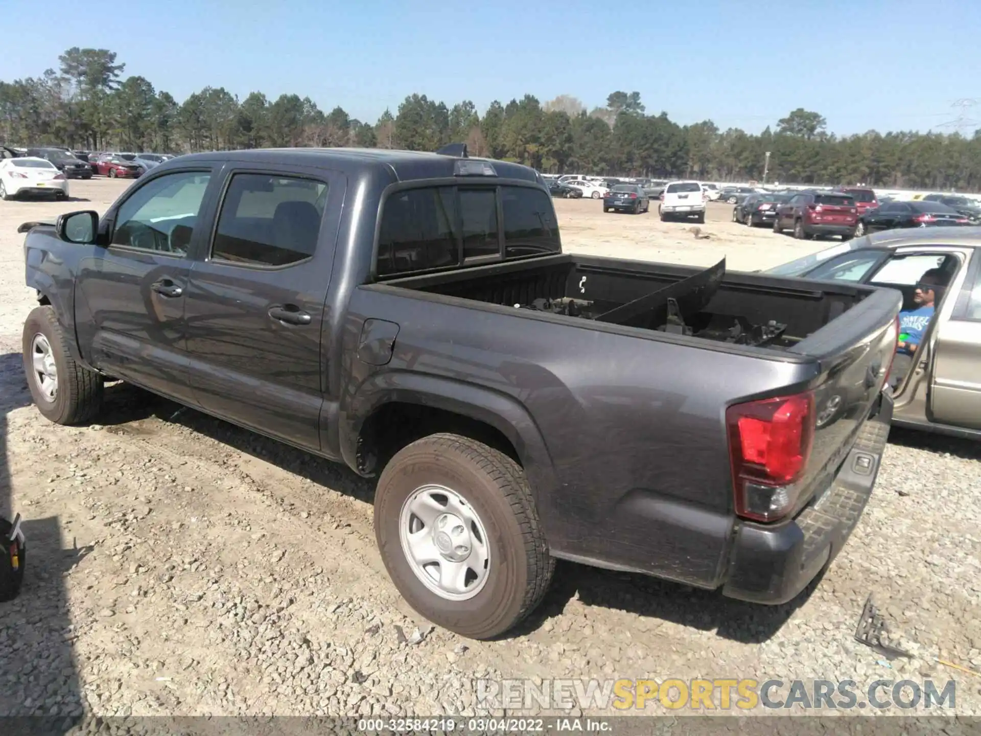 3 Photograph of a damaged car 3TYAX5GN0MT030752 TOYOTA TACOMA 2WD 2021