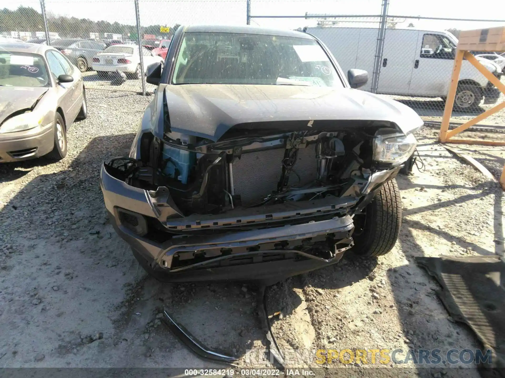 6 Photograph of a damaged car 3TYAX5GN0MT030752 TOYOTA TACOMA 2WD 2021