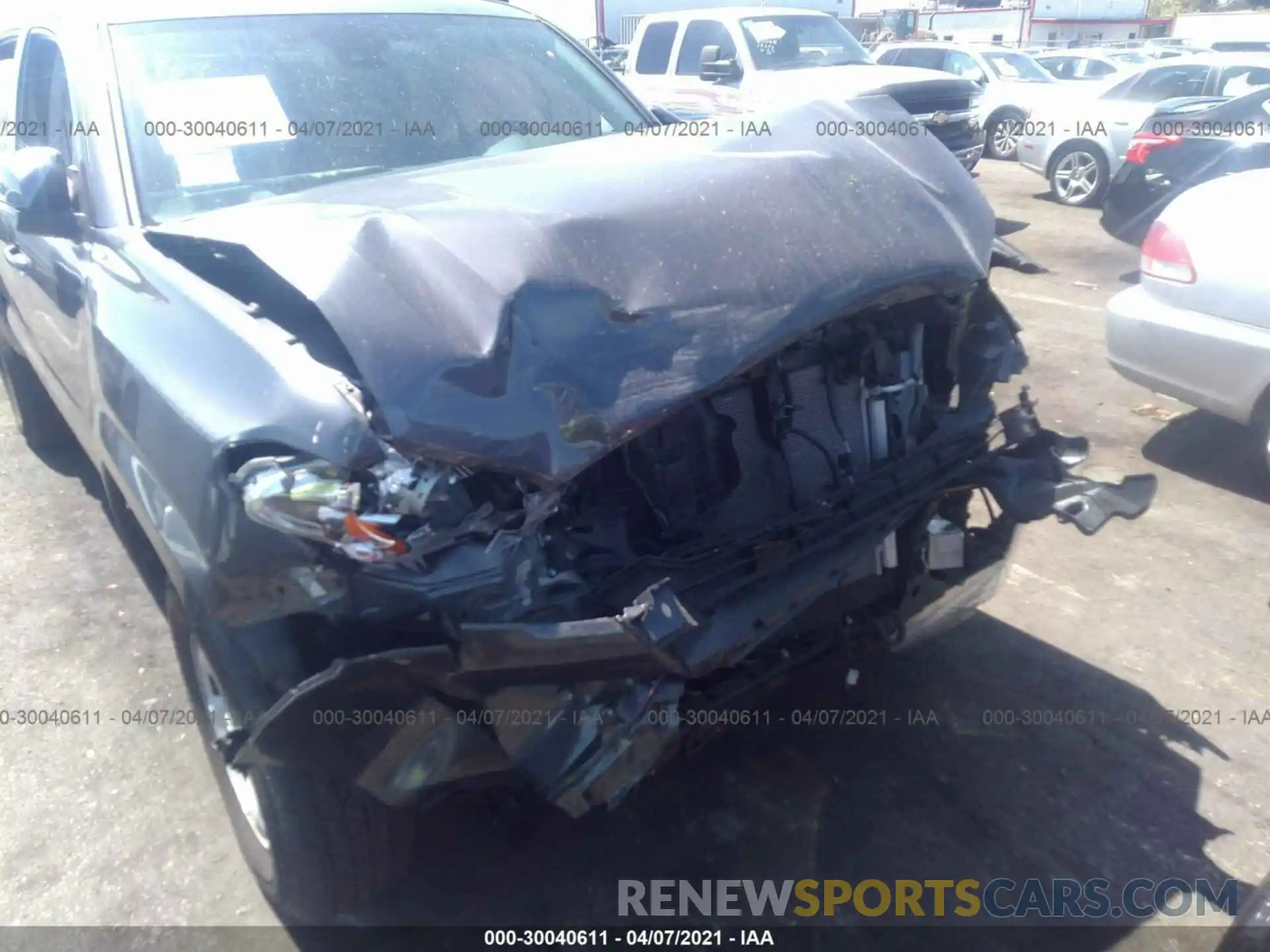 6 Photograph of a damaged car 3TYAX5GN1MT006380 TOYOTA TACOMA 2WD 2021