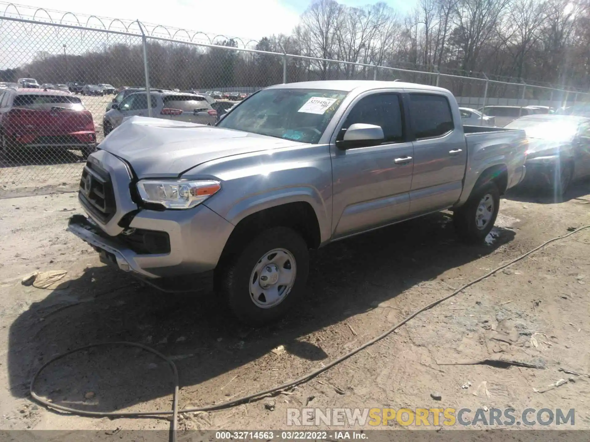 2 Photograph of a damaged car 3TYAX5GN1MT011756 TOYOTA TACOMA 2WD 2021