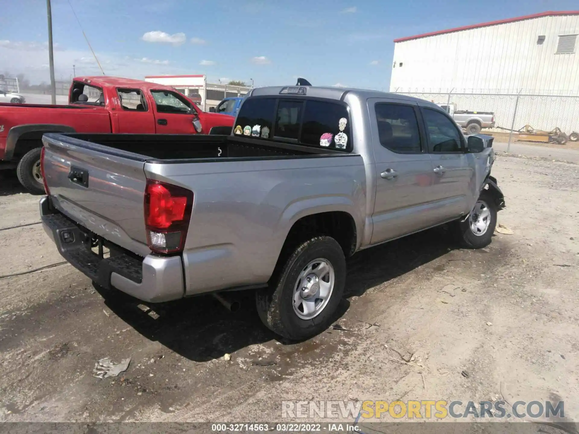 4 Photograph of a damaged car 3TYAX5GN1MT011756 TOYOTA TACOMA 2WD 2021