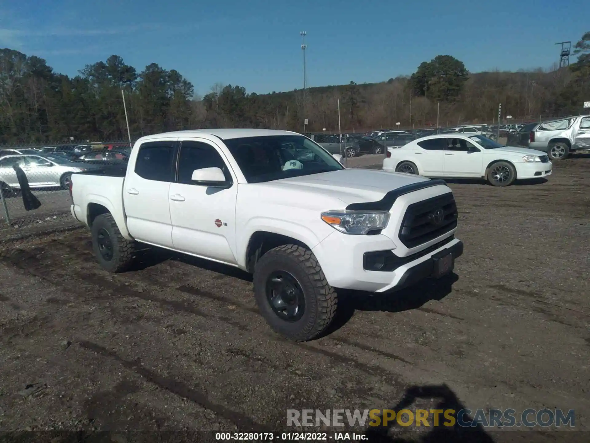 1 Photograph of a damaged car 3TYAX5GN1MT017881 TOYOTA TACOMA 2WD 2021