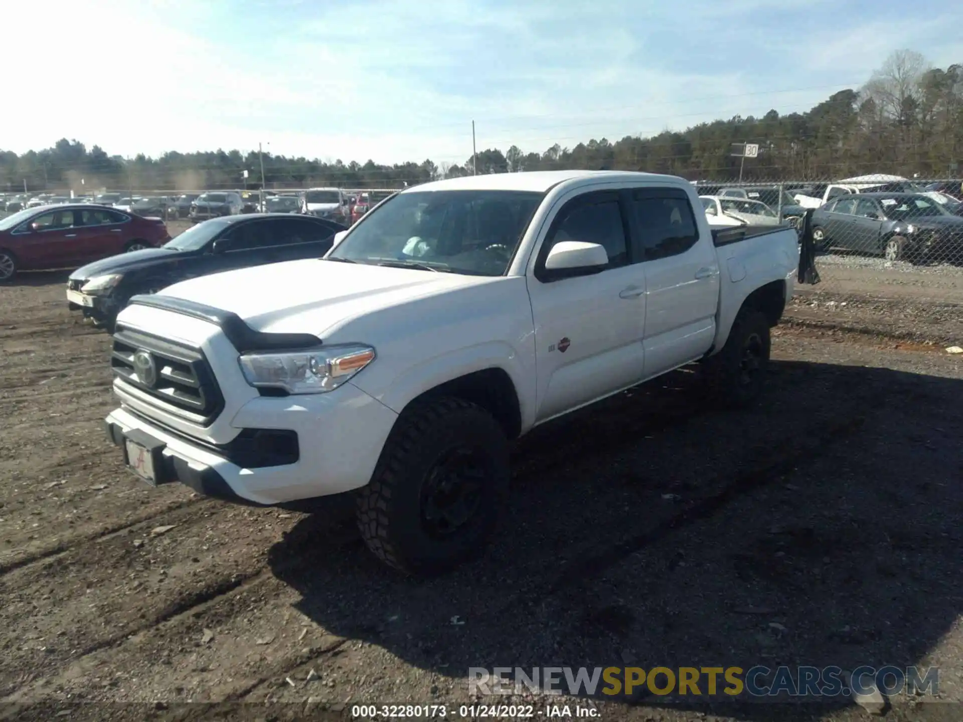 2 Photograph of a damaged car 3TYAX5GN1MT017881 TOYOTA TACOMA 2WD 2021