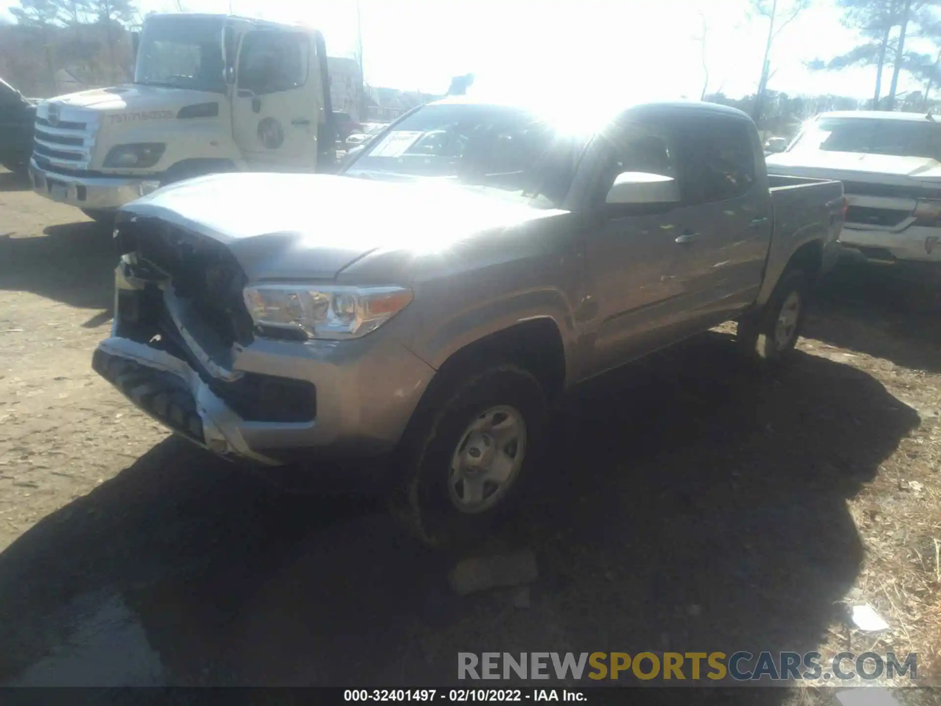 2 Photograph of a damaged car 3TYAX5GN1MT018058 TOYOTA TACOMA 2WD 2021