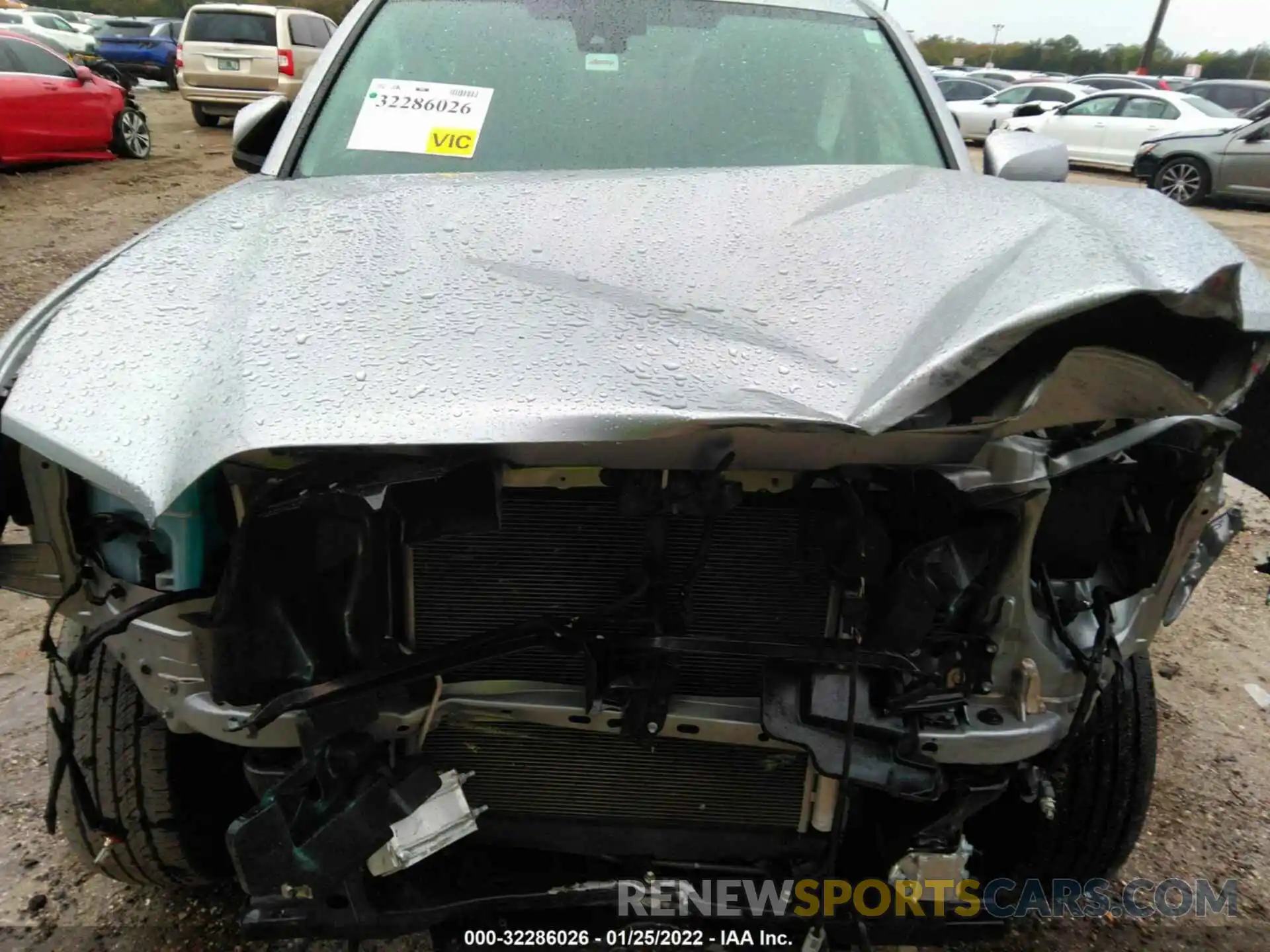 10 Photograph of a damaged car 3TYAX5GN1MT018142 TOYOTA TACOMA 2WD 2021