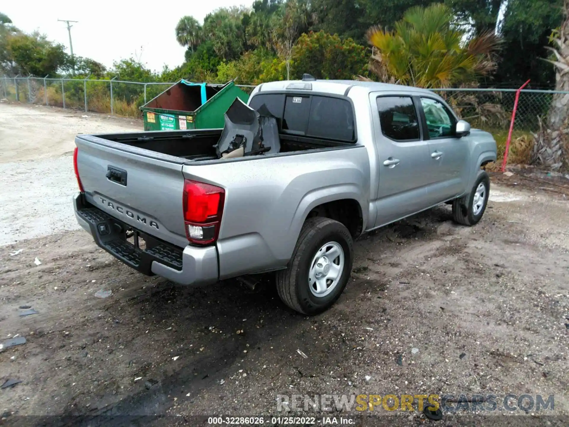 4 Photograph of a damaged car 3TYAX5GN1MT018142 TOYOTA TACOMA 2WD 2021