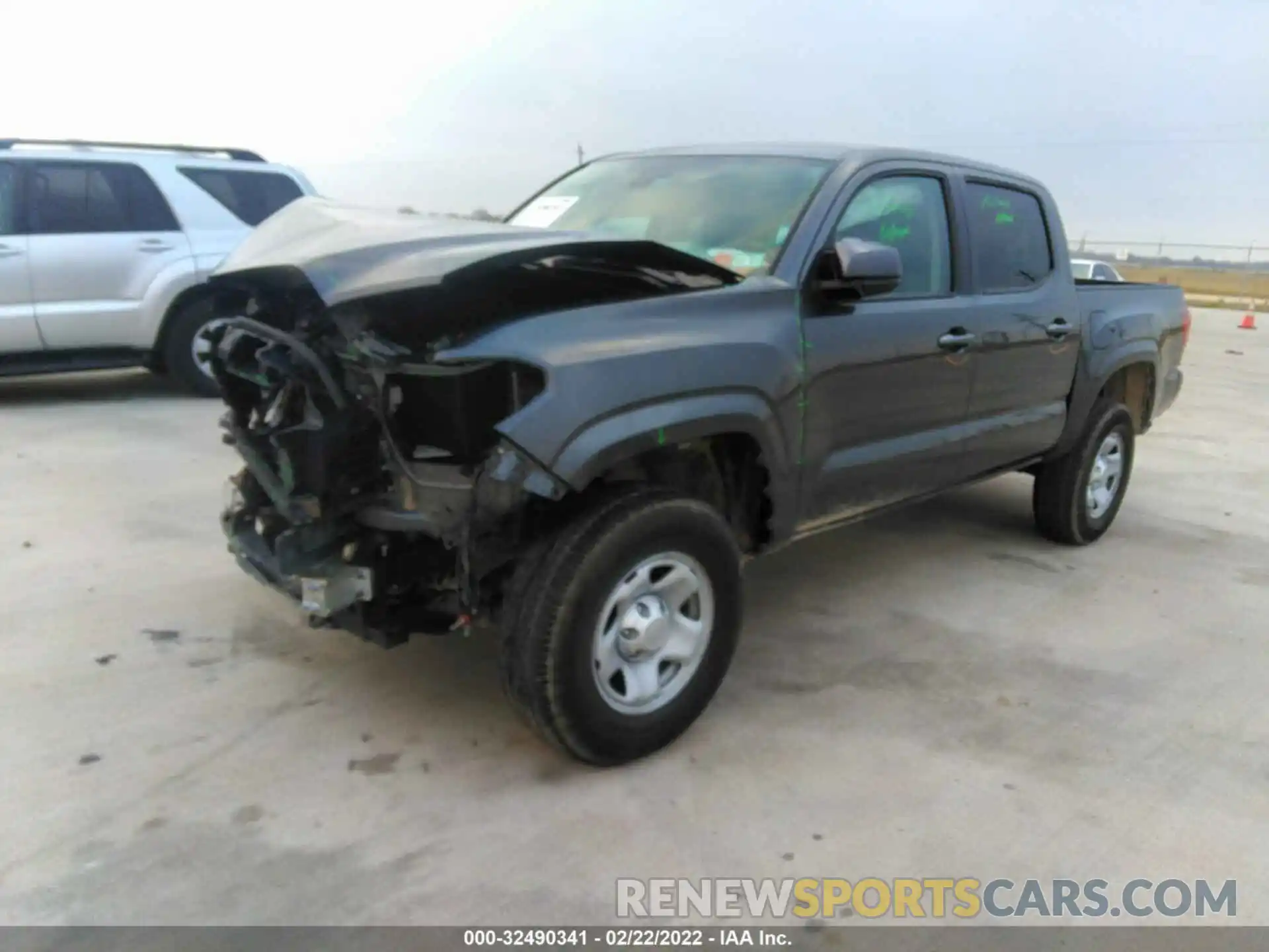 2 Photograph of a damaged car 3TYAX5GN1MT018299 TOYOTA TACOMA 2WD 2021