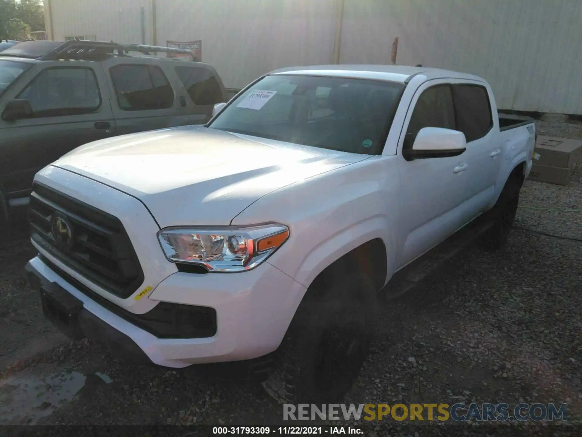 2 Photograph of a damaged car 3TYAX5GN1MT025074 TOYOTA TACOMA 2WD 2021