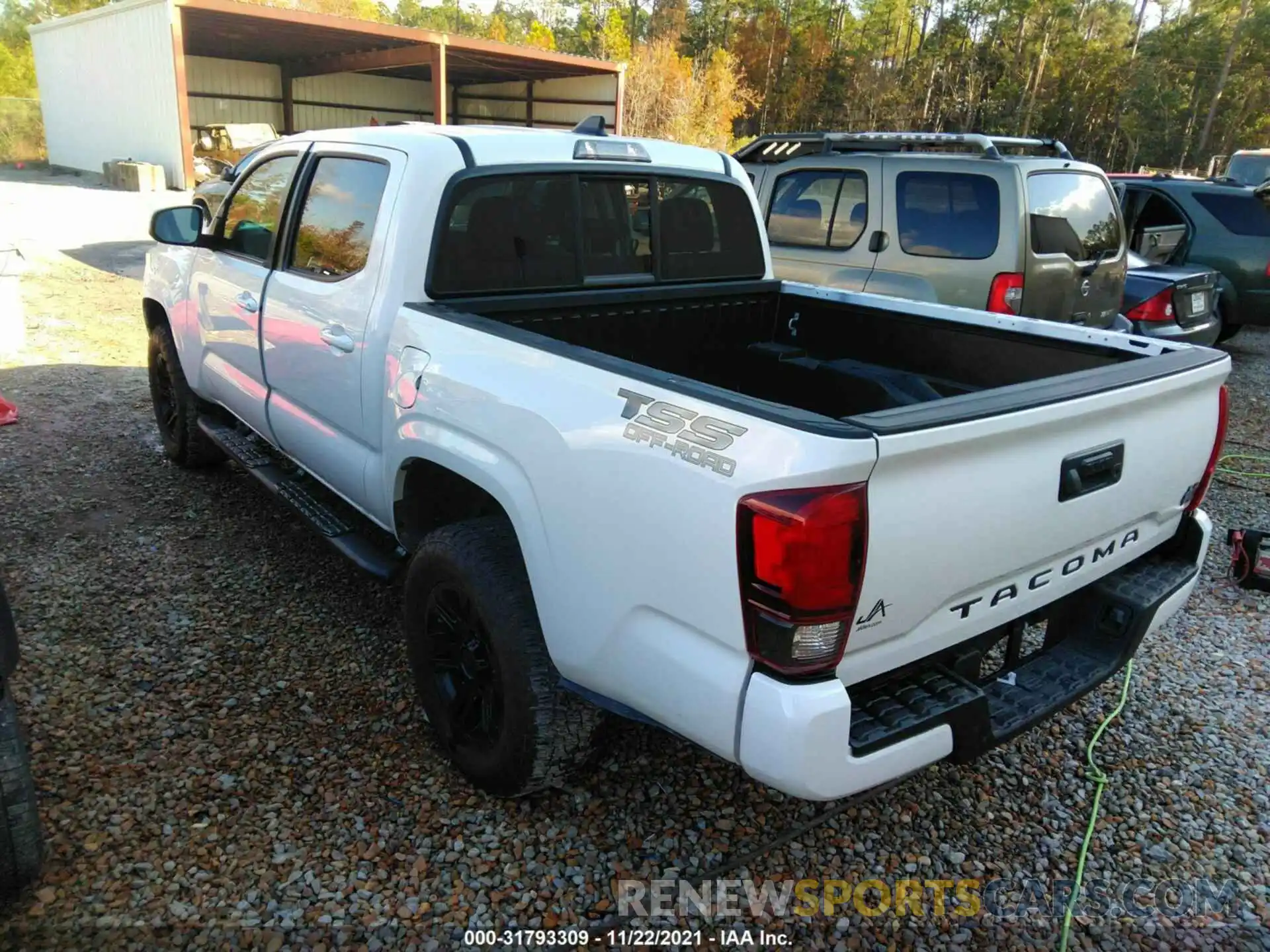 3 Photograph of a damaged car 3TYAX5GN1MT025074 TOYOTA TACOMA 2WD 2021