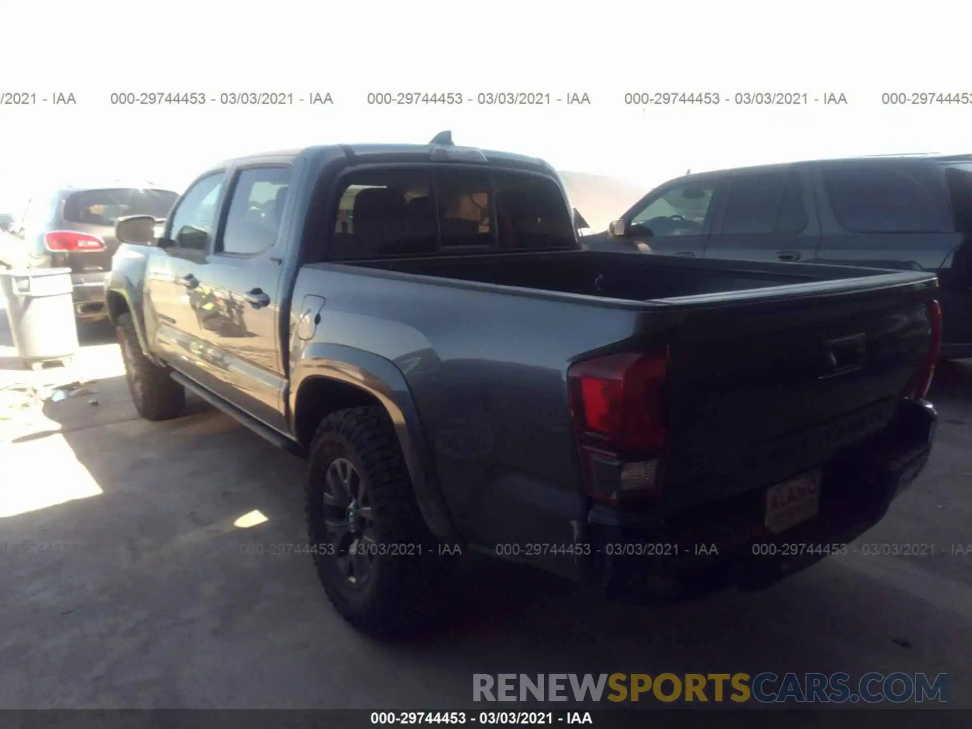 3 Photograph of a damaged car 3TYAX5GN2MT012107 TOYOTA TACOMA 2WD 2021