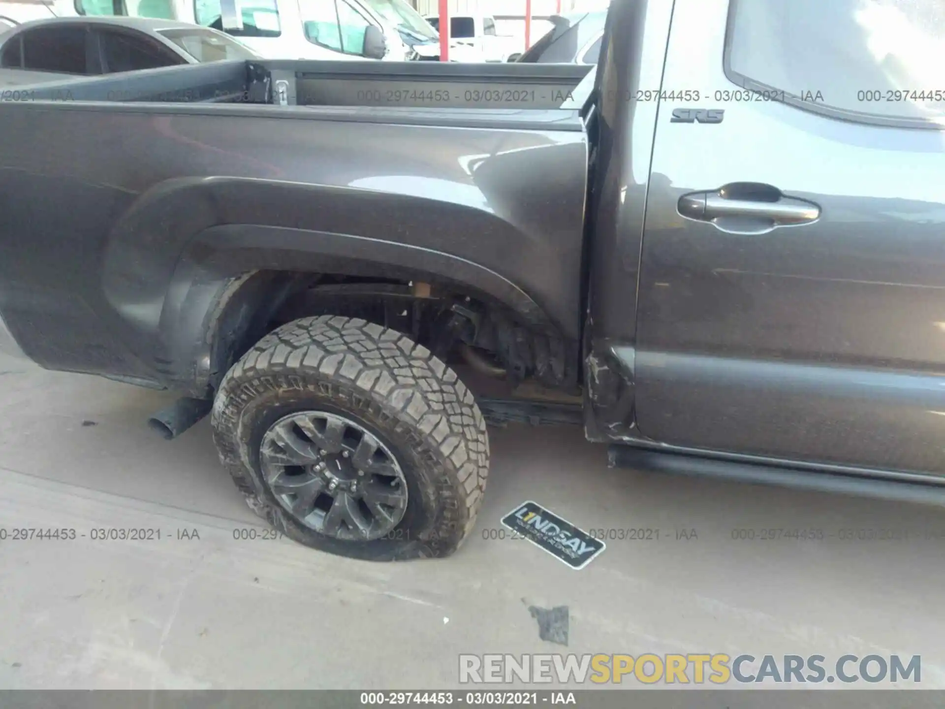 6 Фотография поврежденного автомобиля 3TYAX5GN2MT012107 TOYOTA TACOMA 2WD 2021