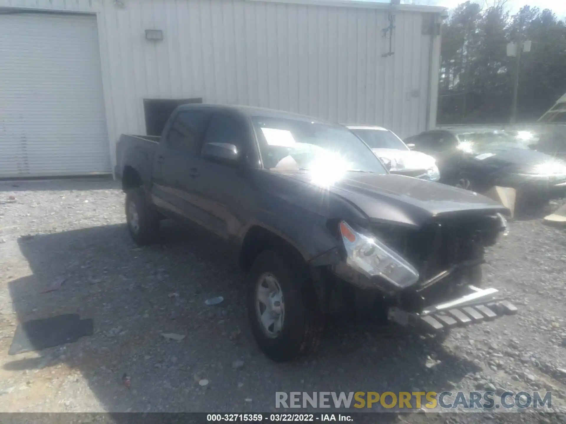 1 Photograph of a damaged car 3TYAX5GN2MT020904 TOYOTA TACOMA 2WD 2021