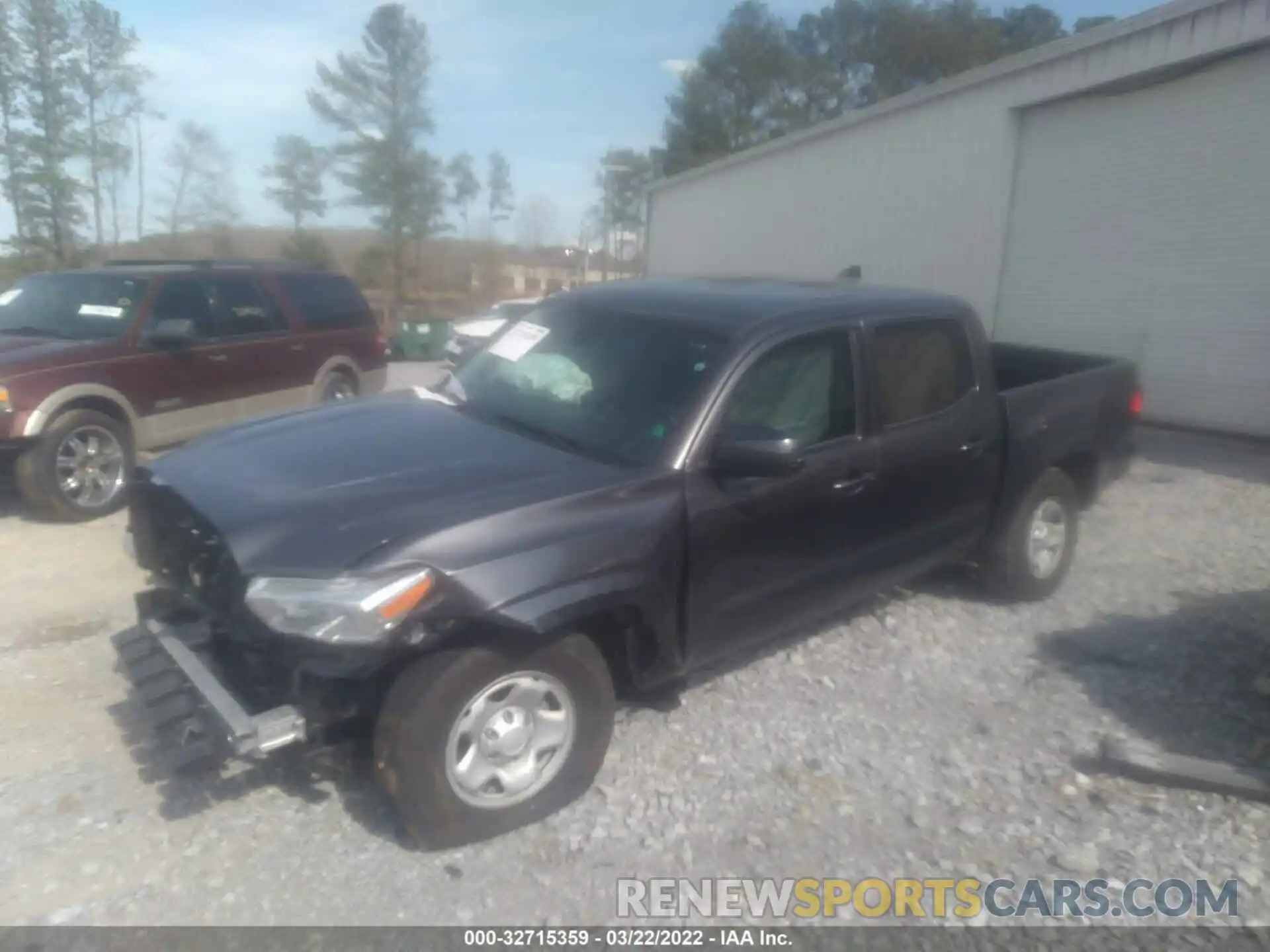 2 Photograph of a damaged car 3TYAX5GN2MT020904 TOYOTA TACOMA 2WD 2021