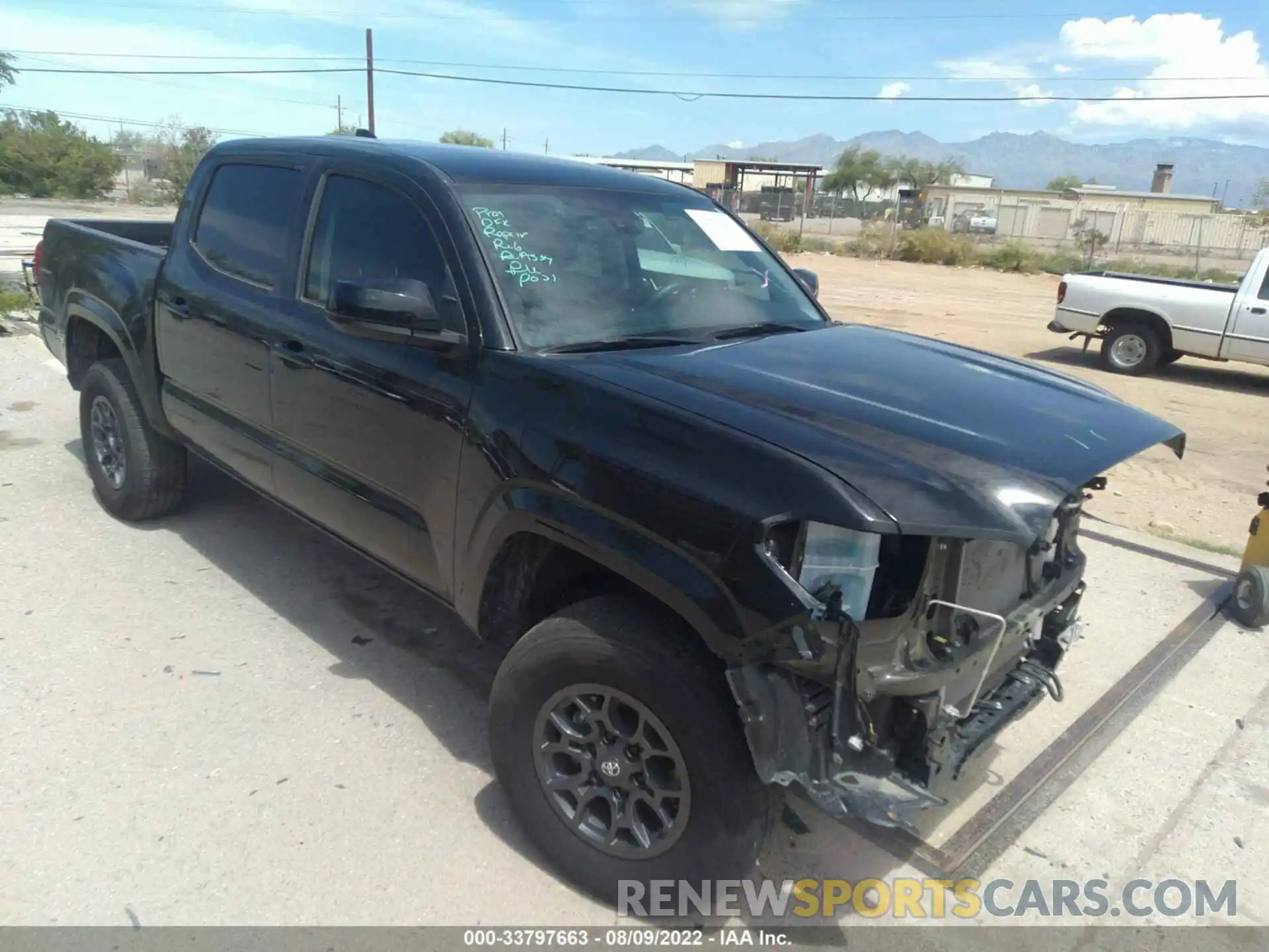 1 Photograph of a damaged car 3TYAX5GN2MT026749 TOYOTA TACOMA 2WD 2021