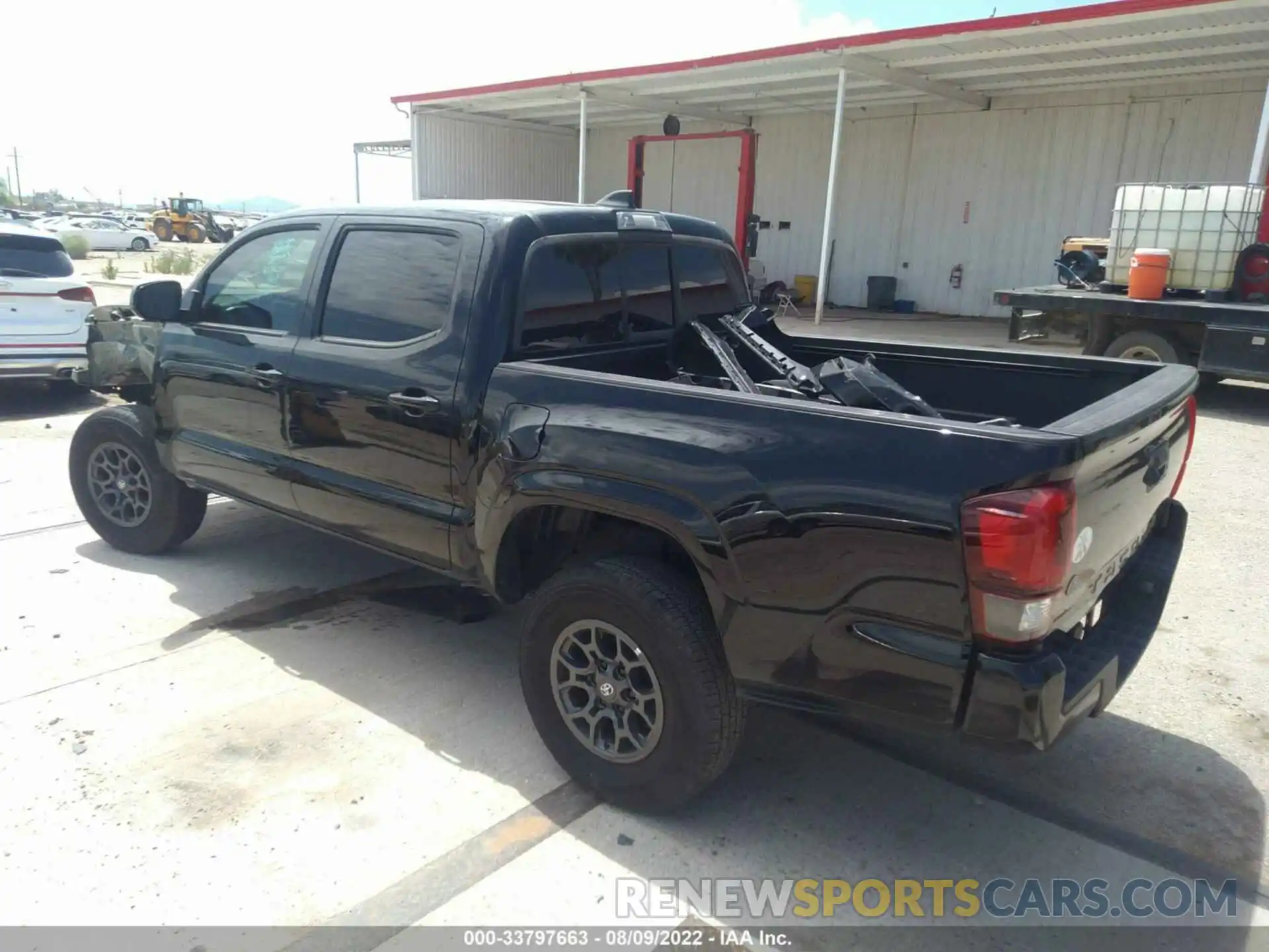 3 Photograph of a damaged car 3TYAX5GN2MT026749 TOYOTA TACOMA 2WD 2021