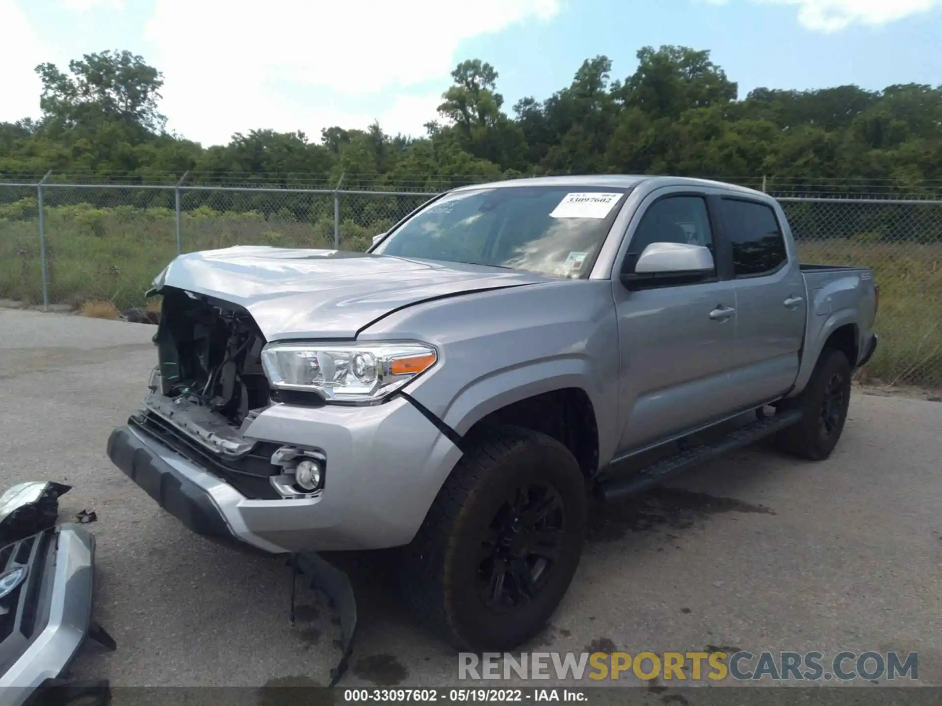 2 Photograph of a damaged car 3TYAX5GN3MT016084 TOYOTA TACOMA 2WD 2021