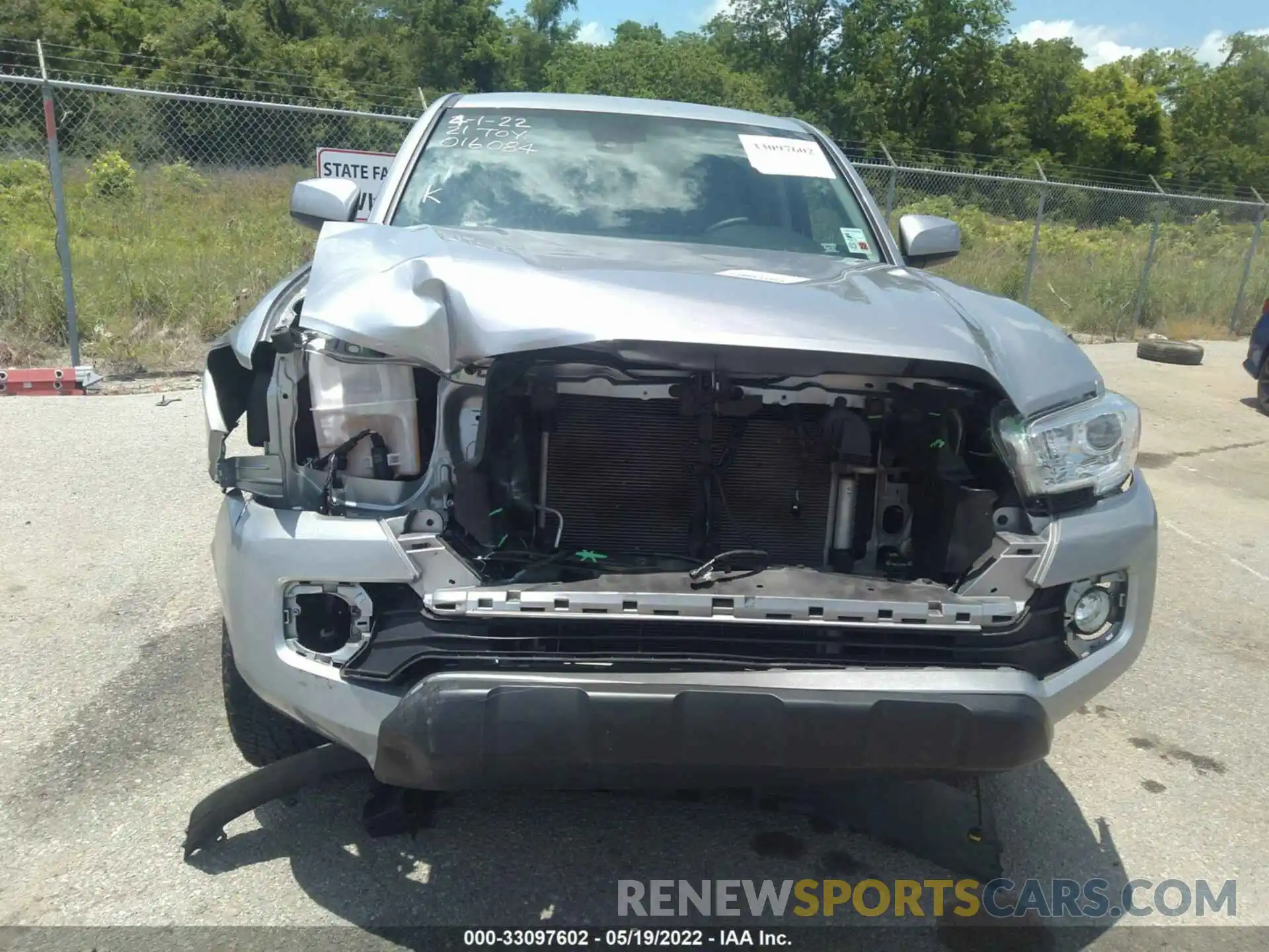 6 Photograph of a damaged car 3TYAX5GN3MT016084 TOYOTA TACOMA 2WD 2021