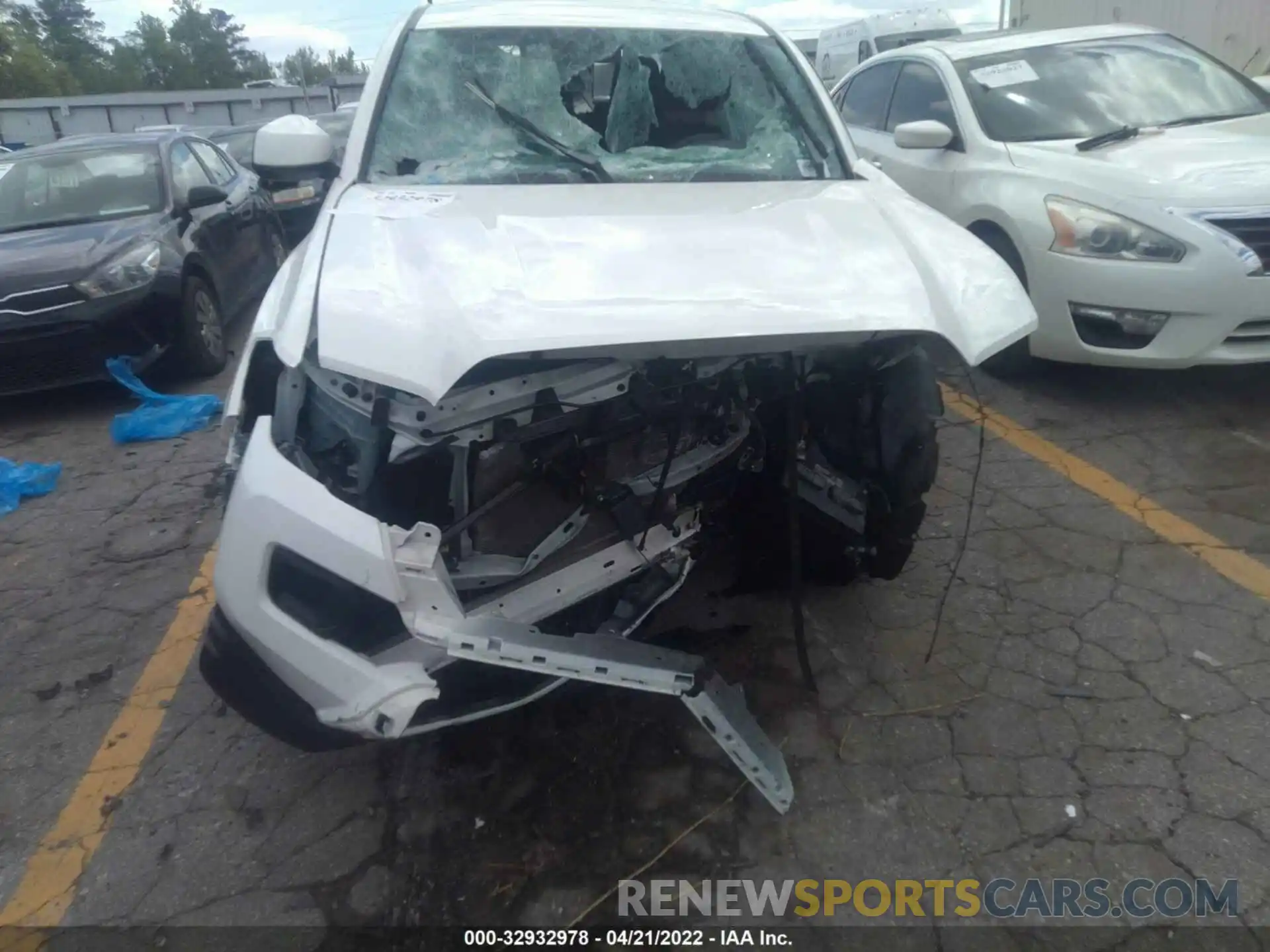 6 Photograph of a damaged car 3TYAX5GN3MT018949 TOYOTA TACOMA 2WD 2021