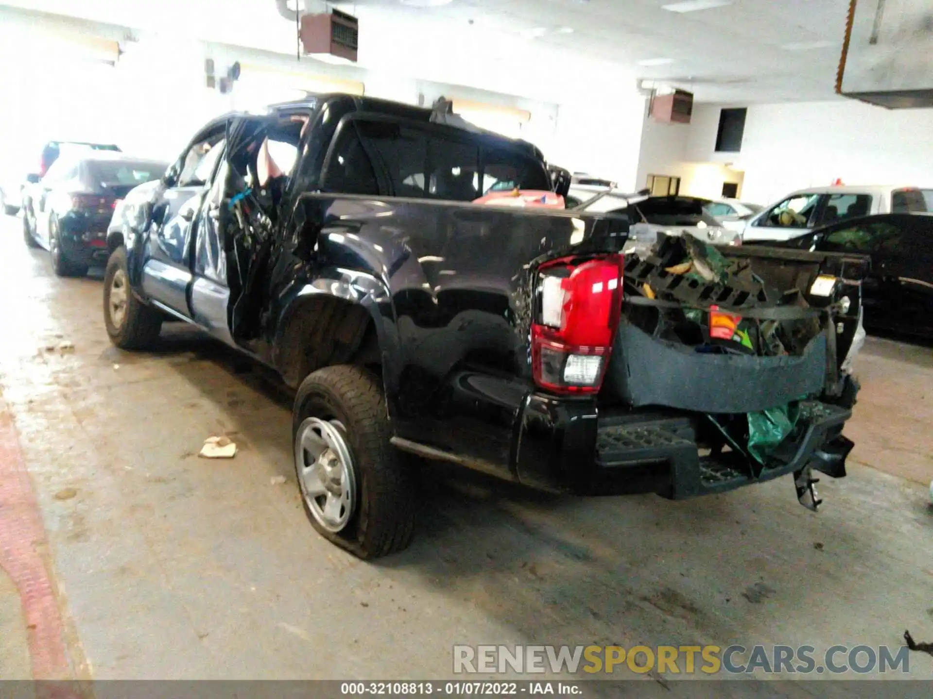 3 Photograph of a damaged car 3TYAX5GN3MT031524 TOYOTA TACOMA 2WD 2021